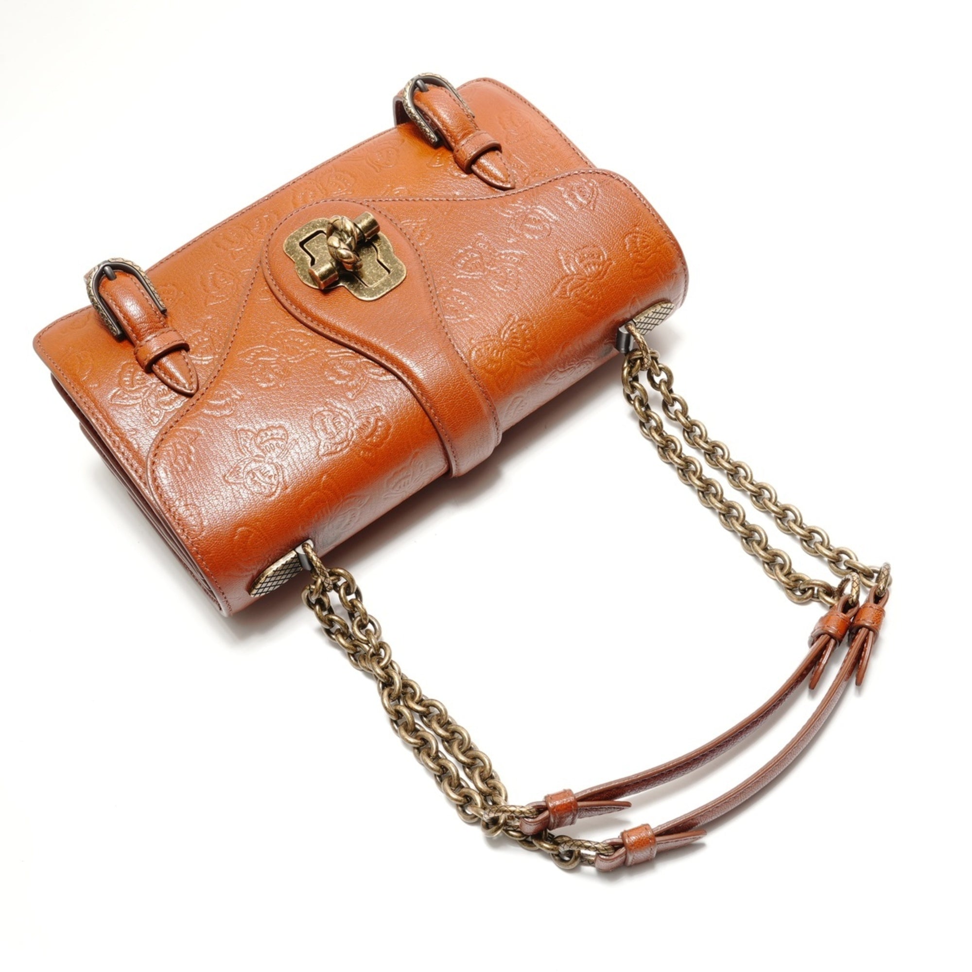 Bottega Veneta Brown Shoulder Bag (Pre-Owned)