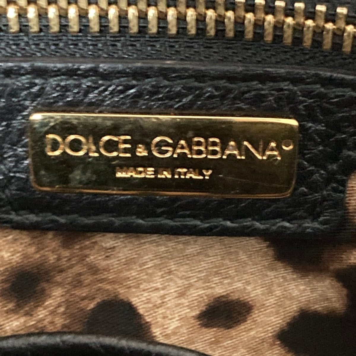 Dolce & Gabbana Black Shoulder Bag Tote Bag (Pre-Owned)