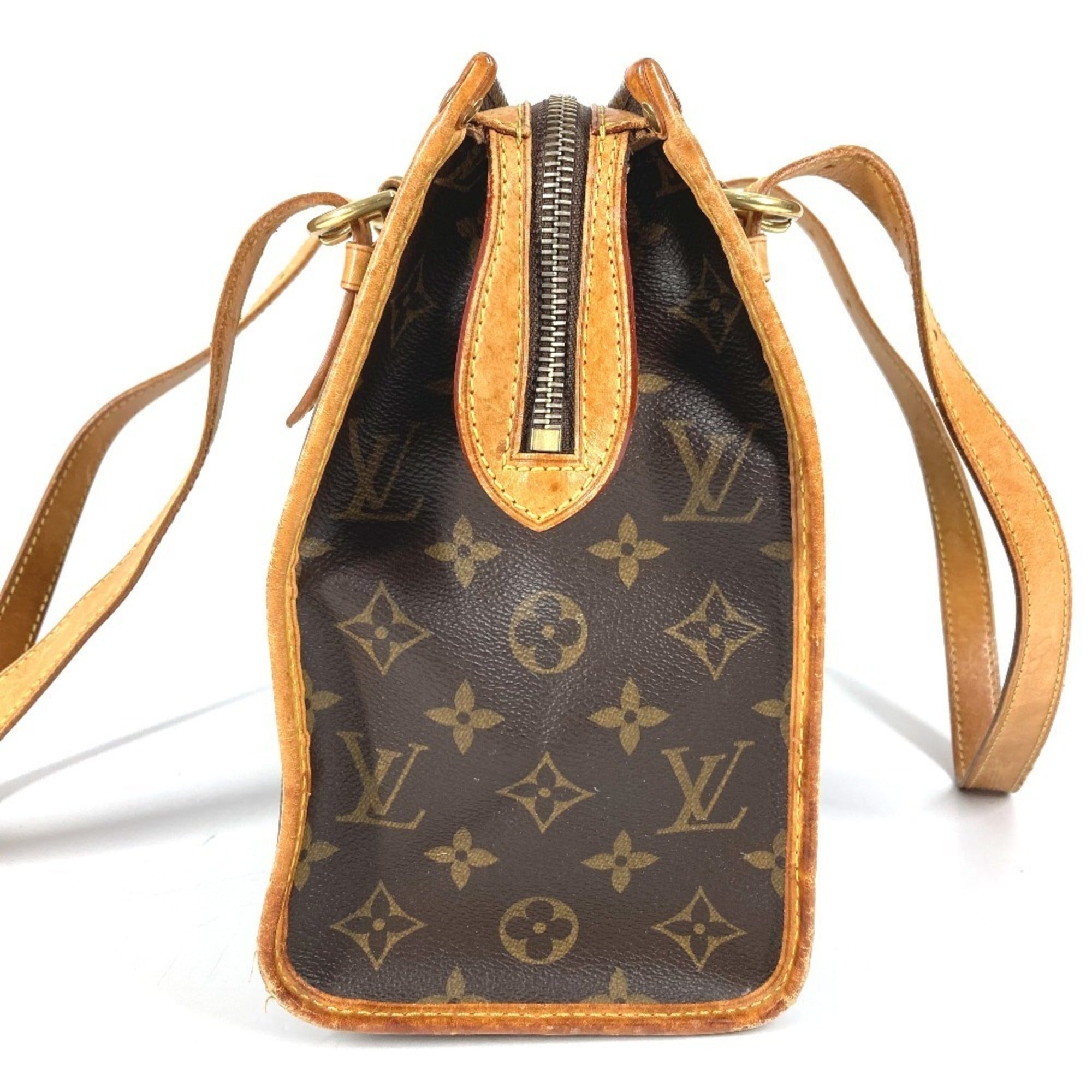 Louis Vuitton Brown Monogram Shoulder Bag Tote Bag (Pre-Owned)