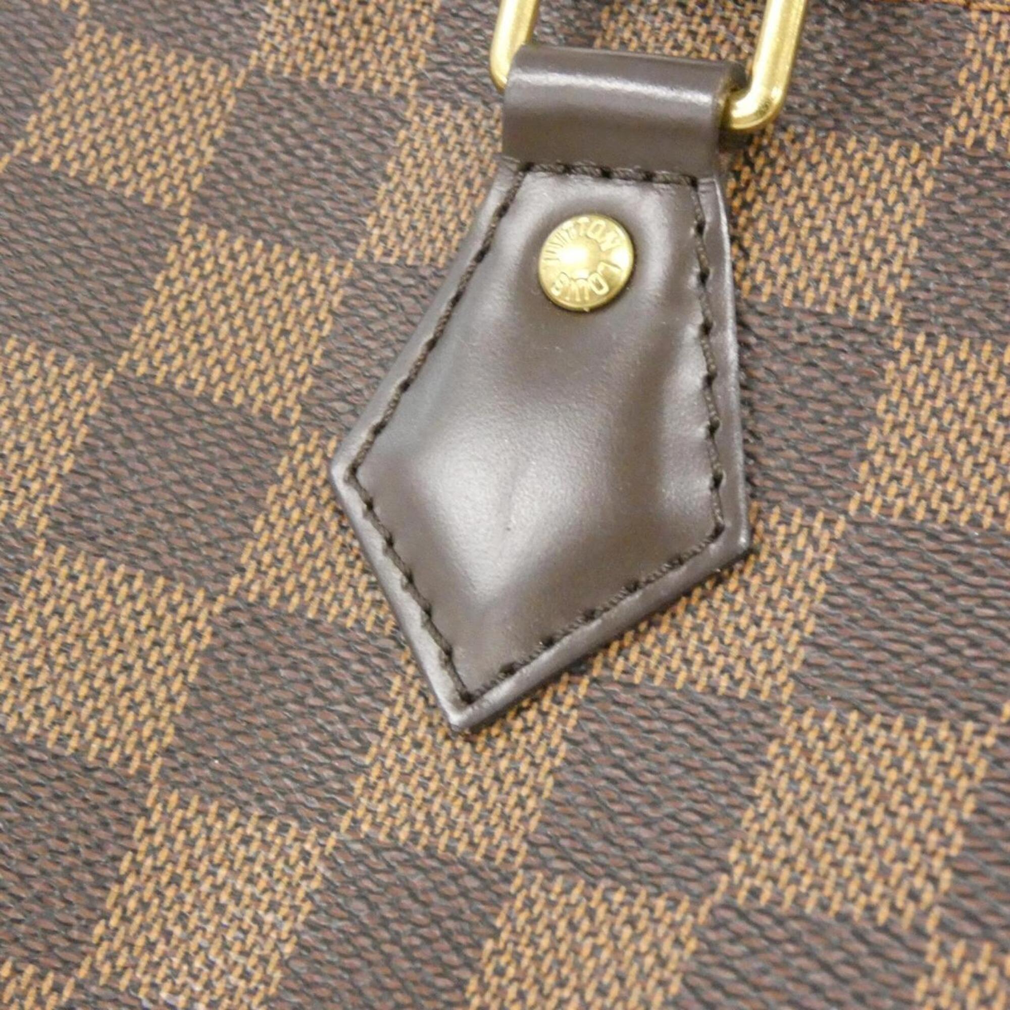 Louis Vuitton Ebene Coated Canvas Boston Bag (Pre-Owned)