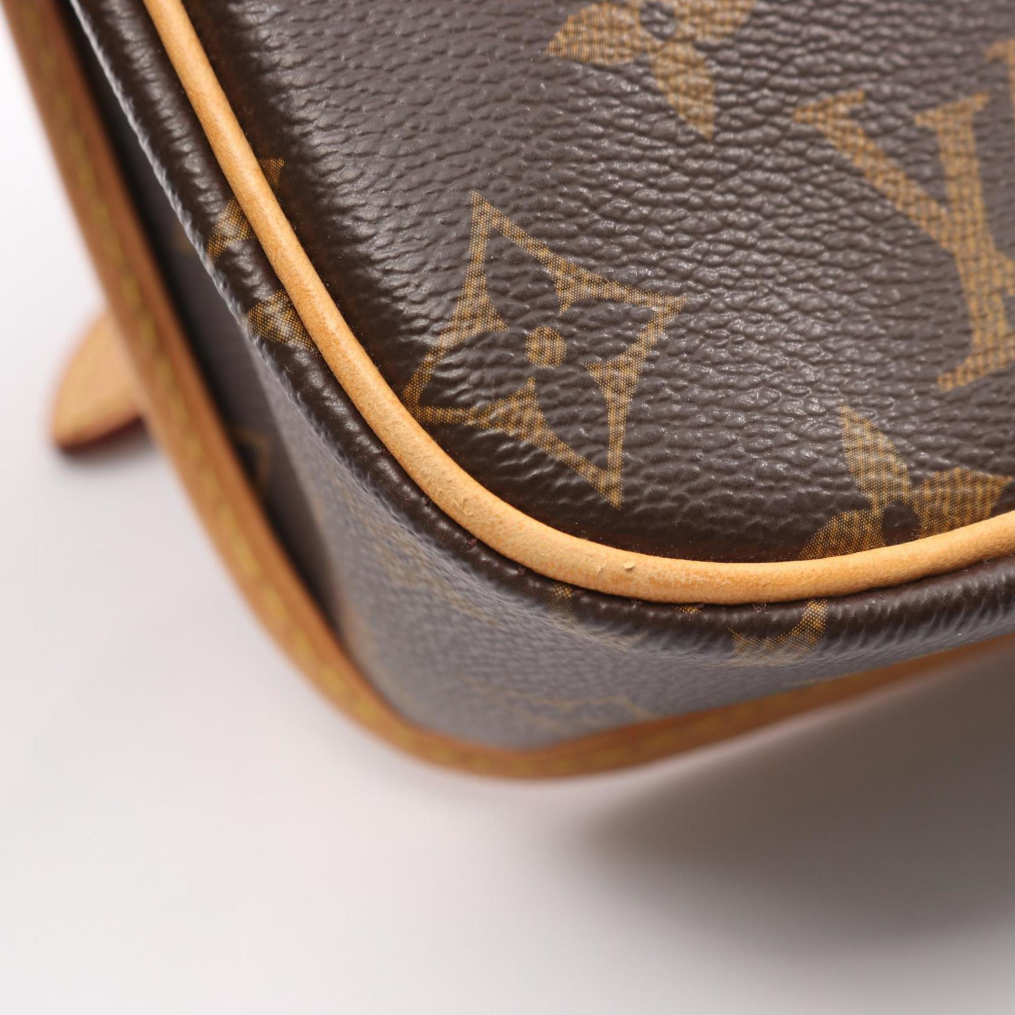 Louis Vuitton Brown Monogram Monogram Leather Shoulder Bag (Pre-Owned)