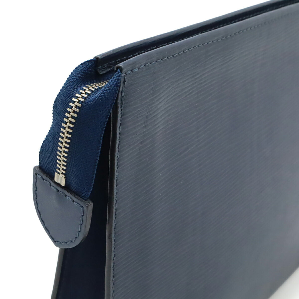 Louis Vuitton Navy Epi Leather Pouch (Pre-Owned)
