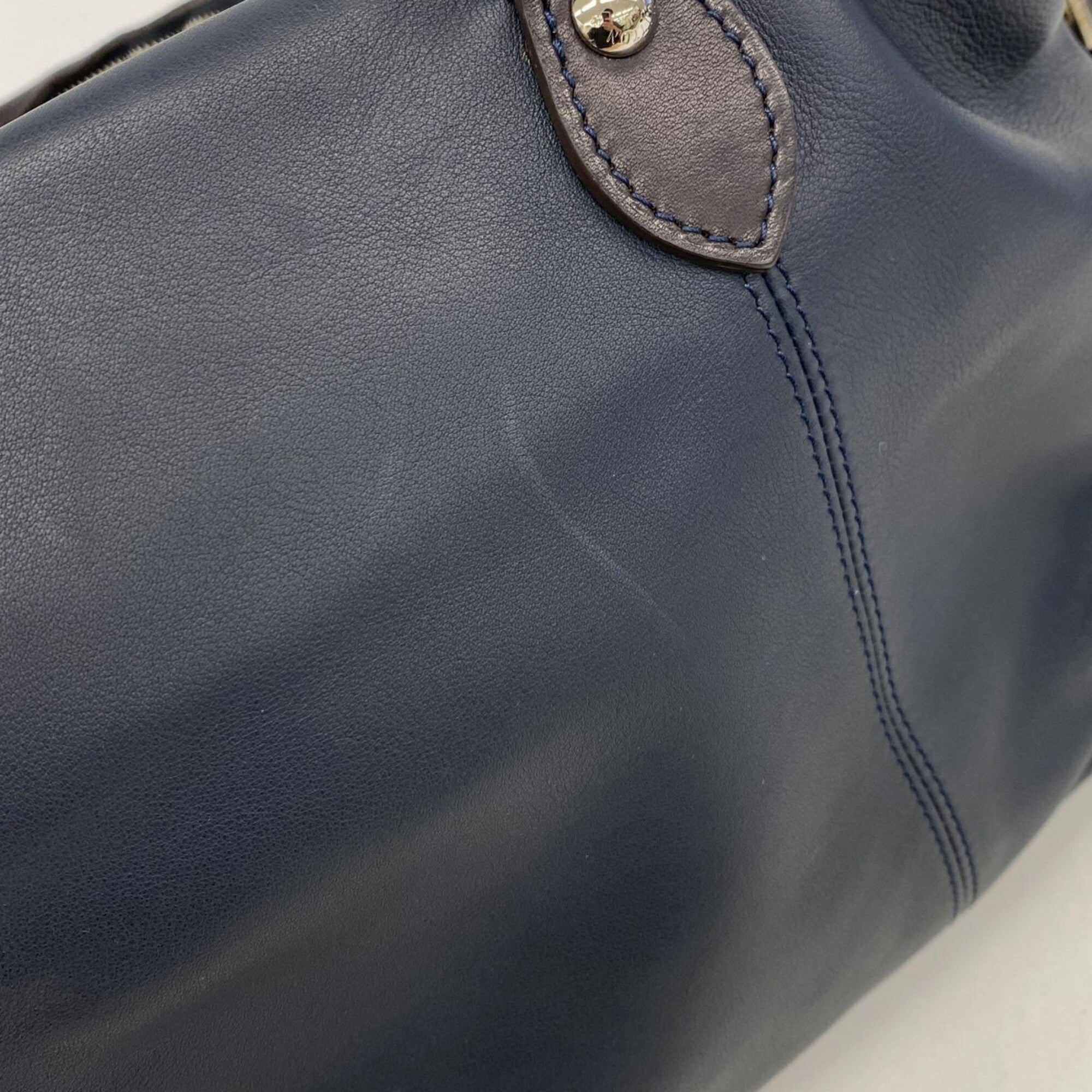 Louis Vuitton Navy Boston Bag (Pre-Owned)