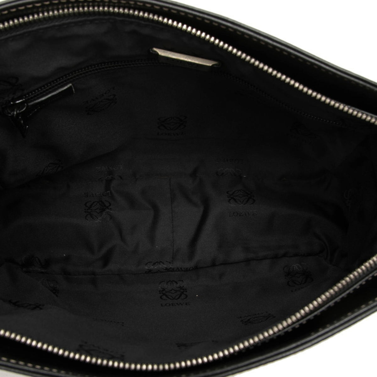 Loewe Black Leather Shoulder Bag (Pre-Owned)