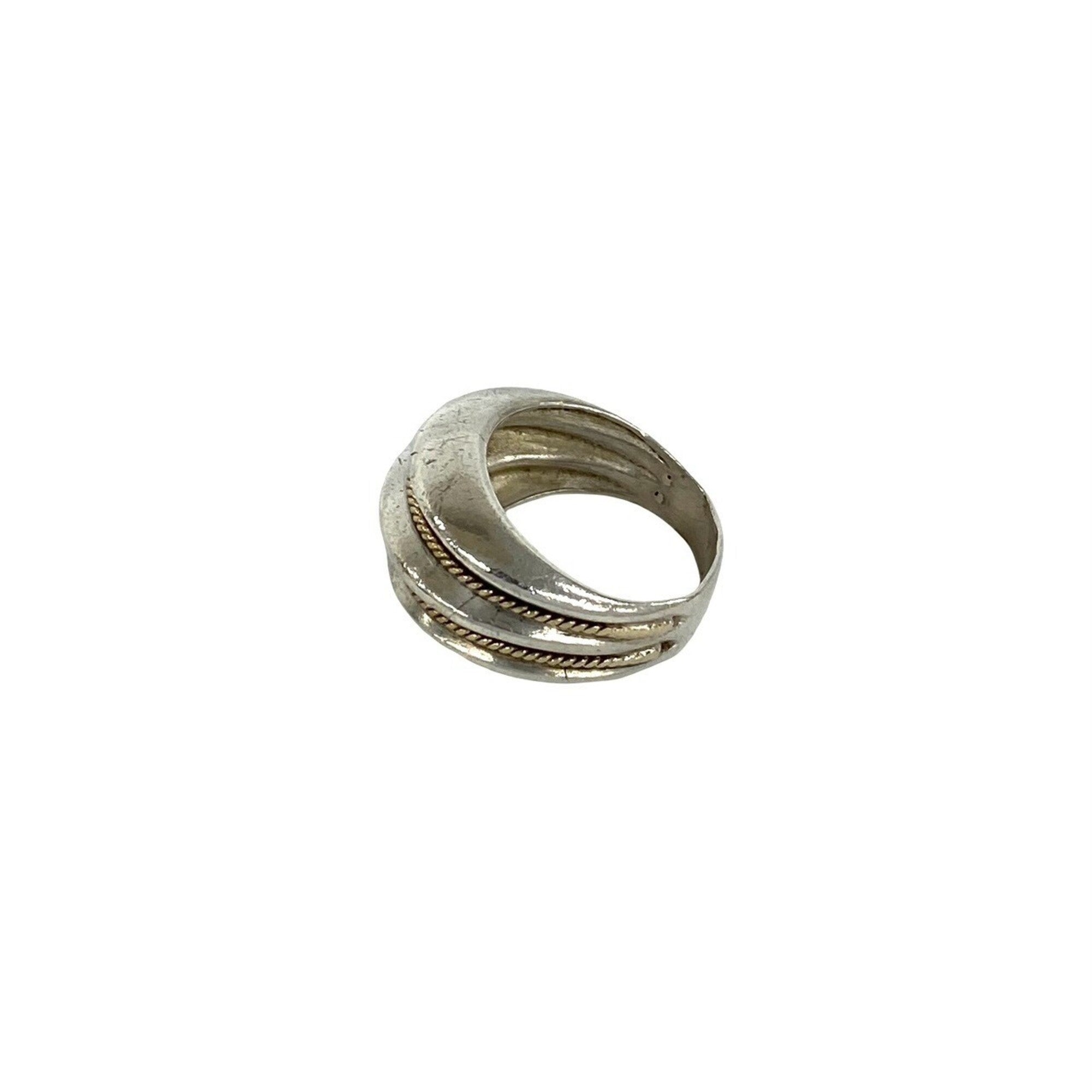 Tiffany Silver Silver 925 Band Ring (Pre-Owned)
