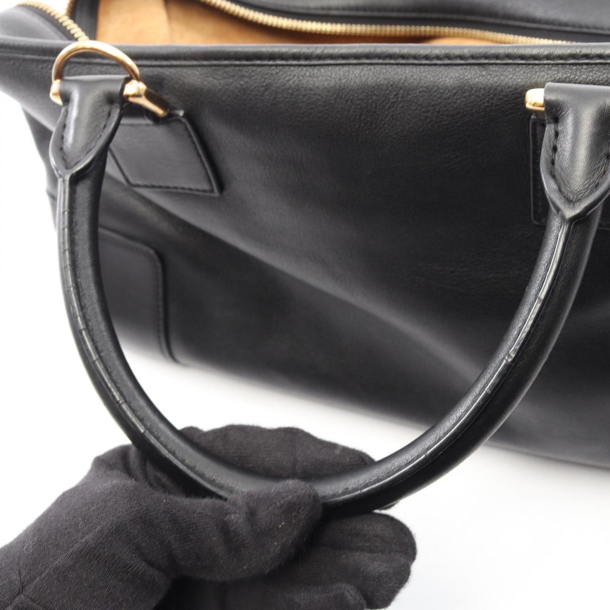 Loewe Black Leather Handbag (Pre-Owned)