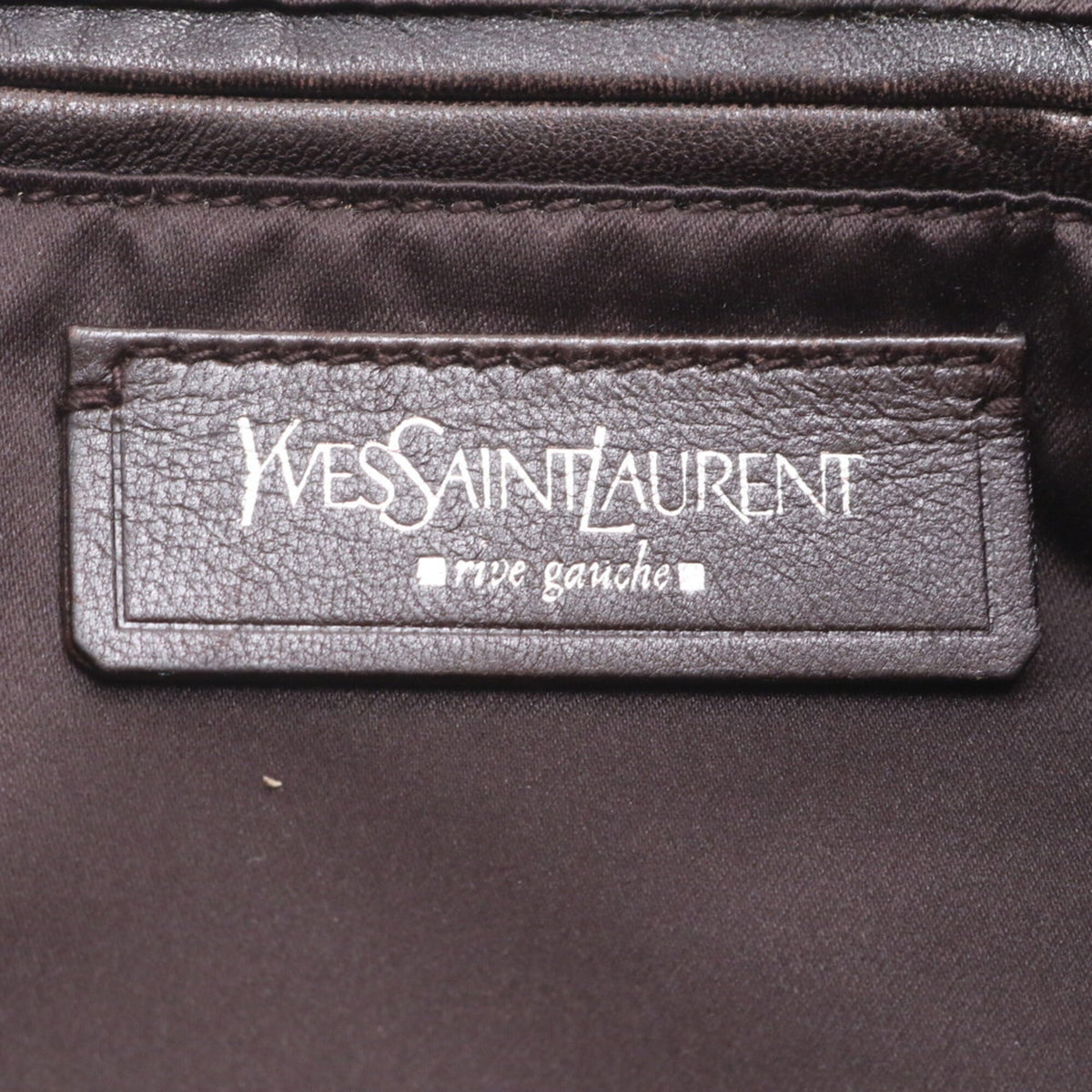 Yves Saint Laurent Pink Leather Canvas Shoulder Bag Tote Bag (Pre-Owned)