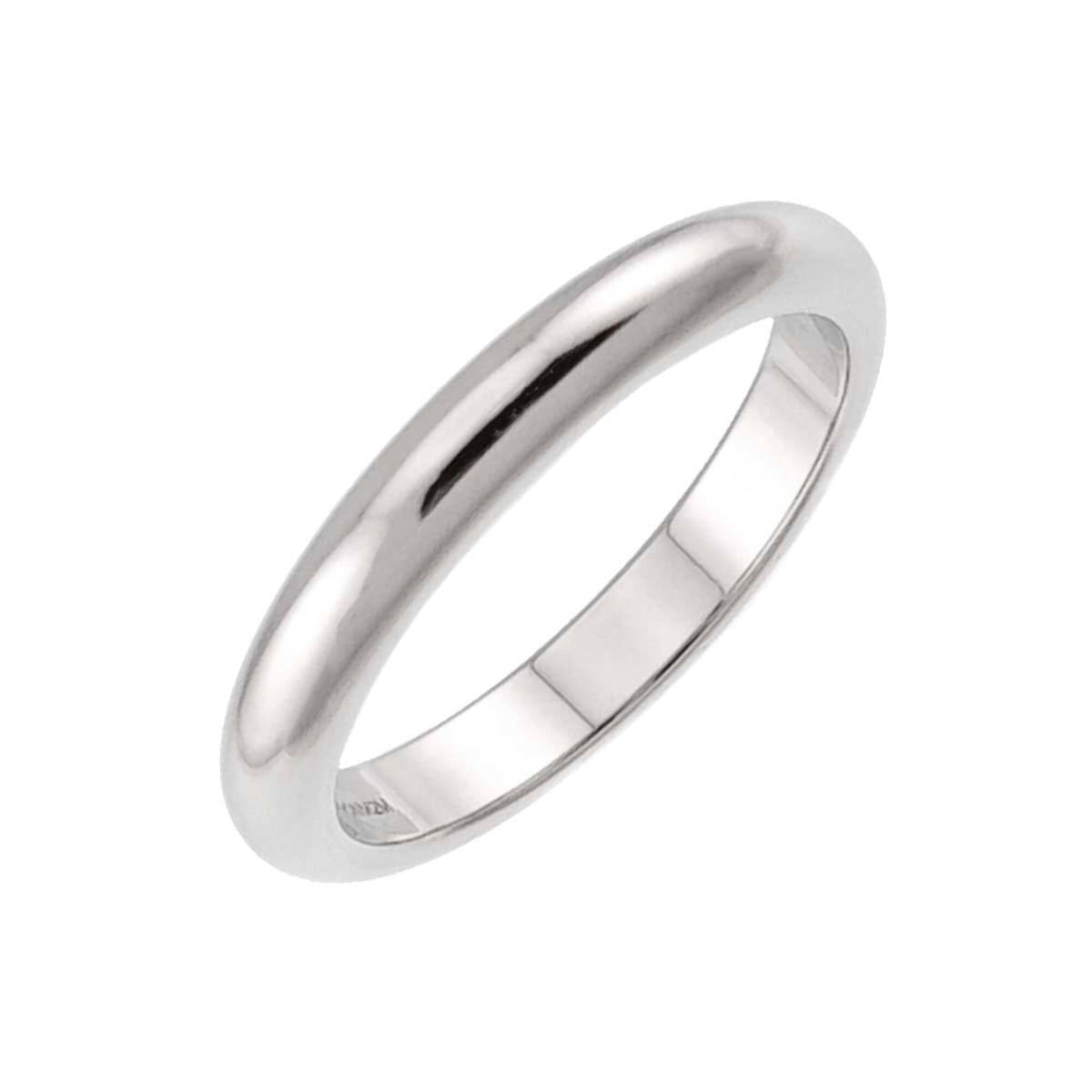 Bvlgari Platinum Platinum 950 Band Ring (Pre-Owned)