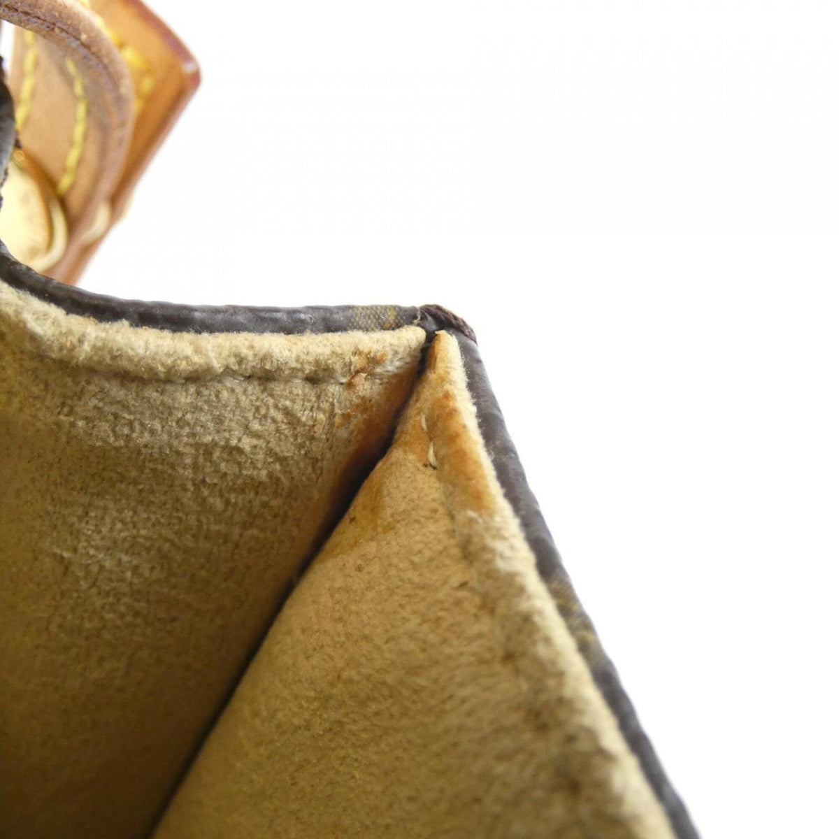Louis Vuitton Brown Coated Canvas Pochette Shoulder Bag (Pre-Owned)
