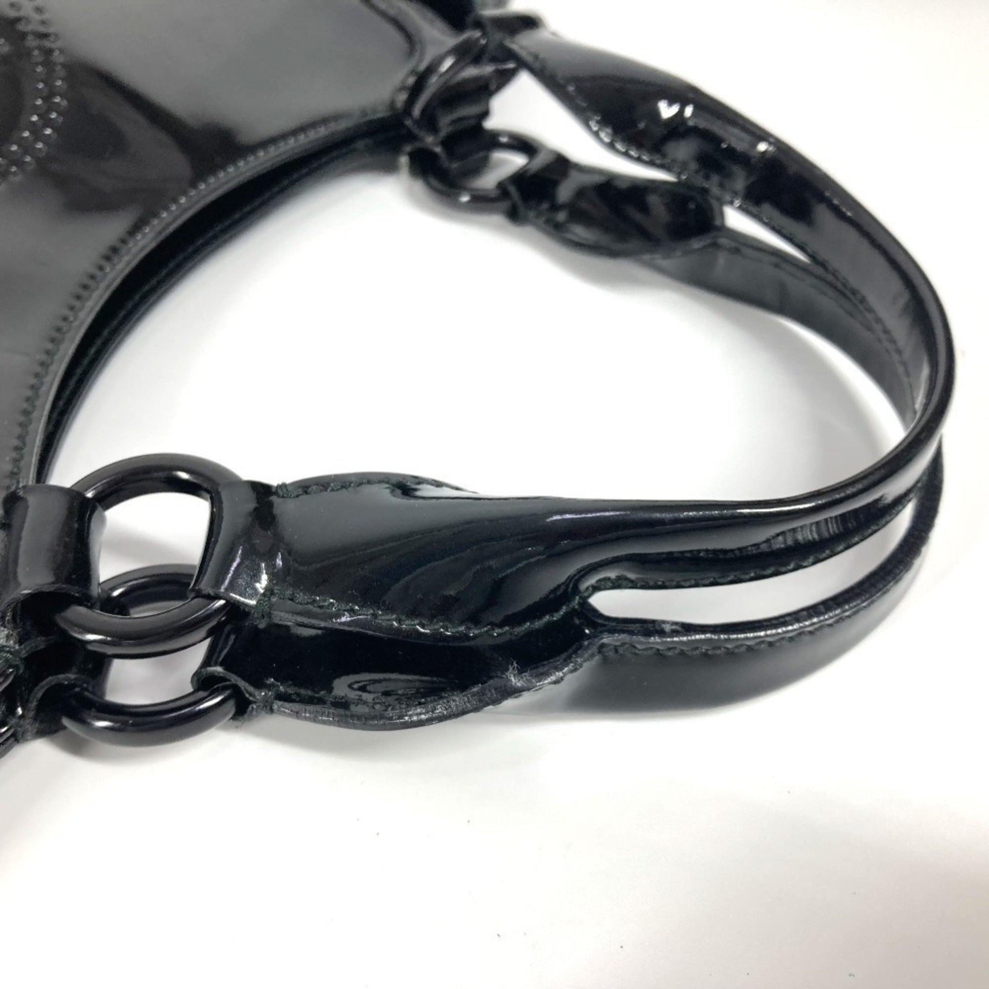 Cartier Black Leather Handbag Tote Bag (Pre-Owned)