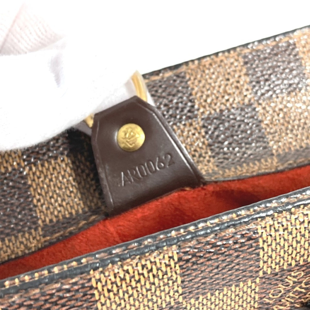Louis Vuitton Brown Damier Canvas Shoulder Bag Tote Bag (Pre-Owned)