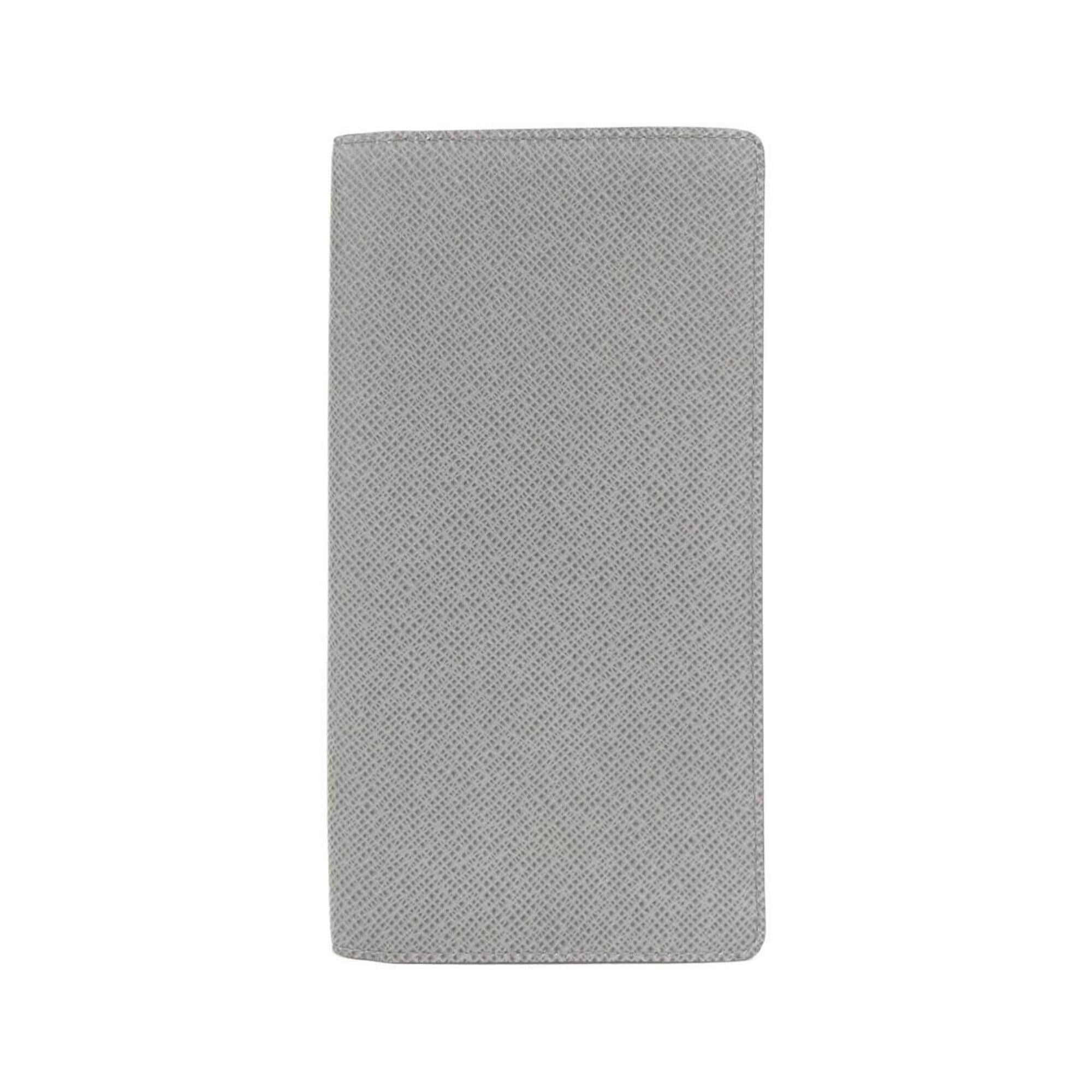 Louis Vuitton Glacier Leather Long Bill Wallet (Bi-Fold) (Pre-Owned)
