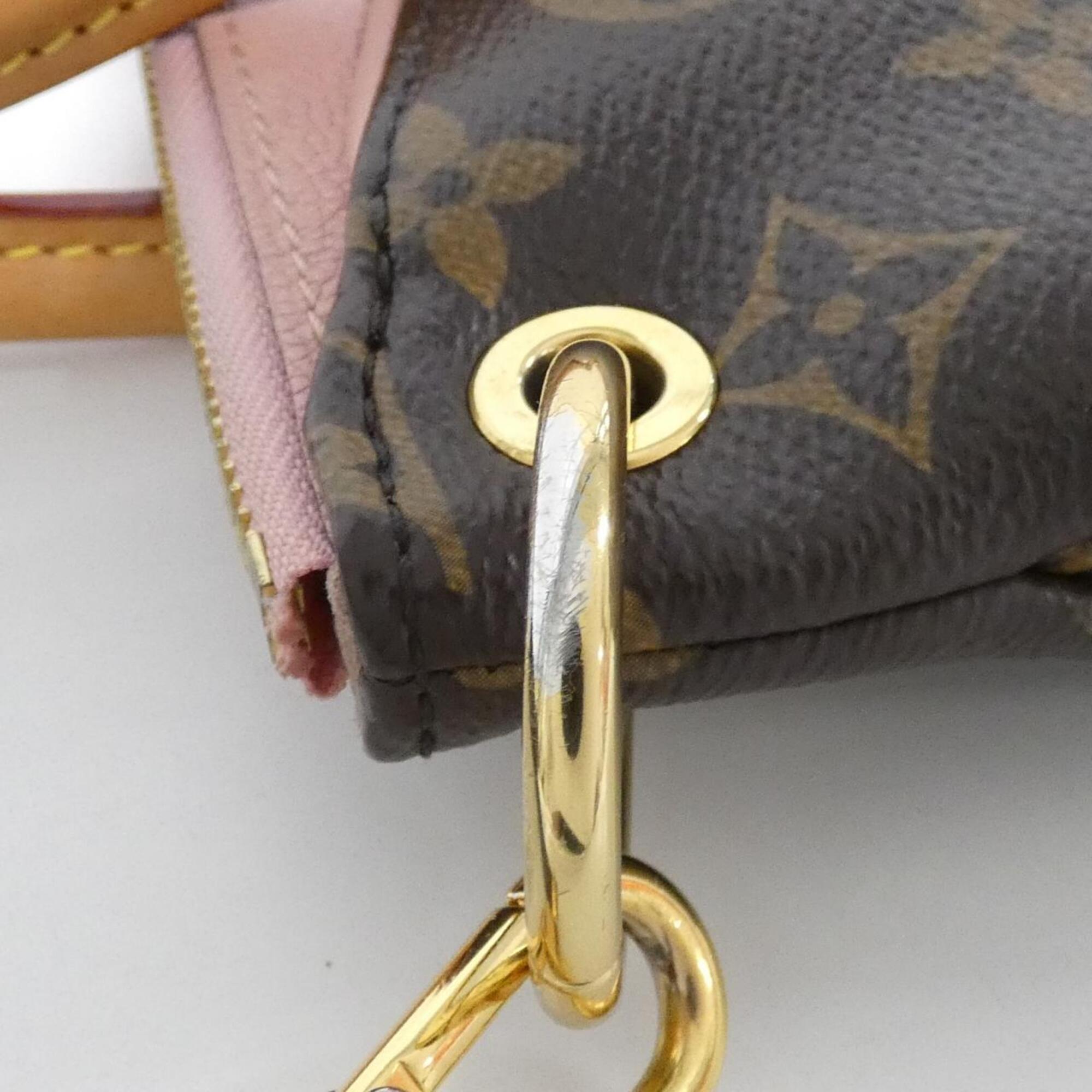 Louis Vuitton Brown Coated Canvas Handbag (Pre-Owned)