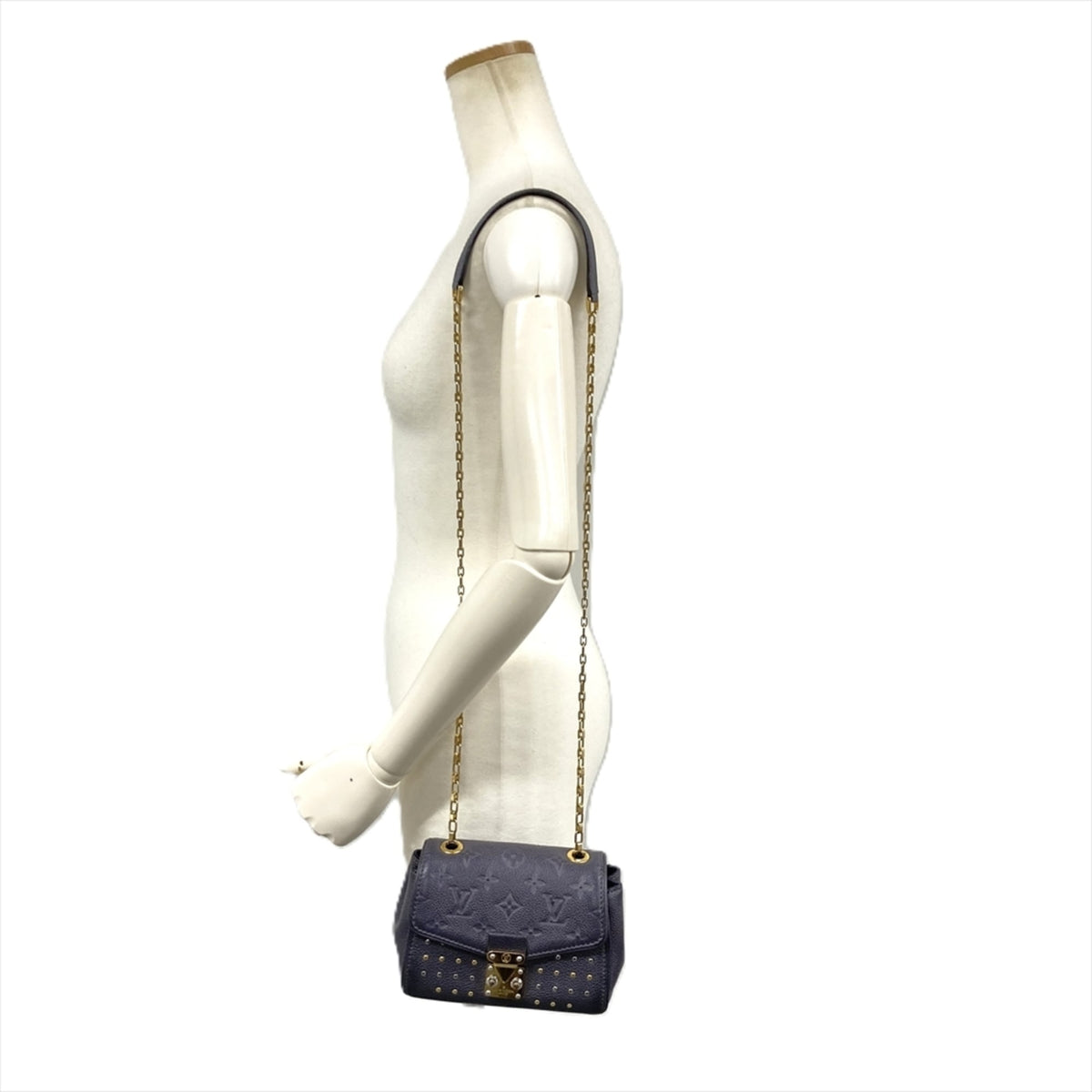 Louis Vuitton Gray Monogram Empreinte Shoulder Bag (Pre-Owned)