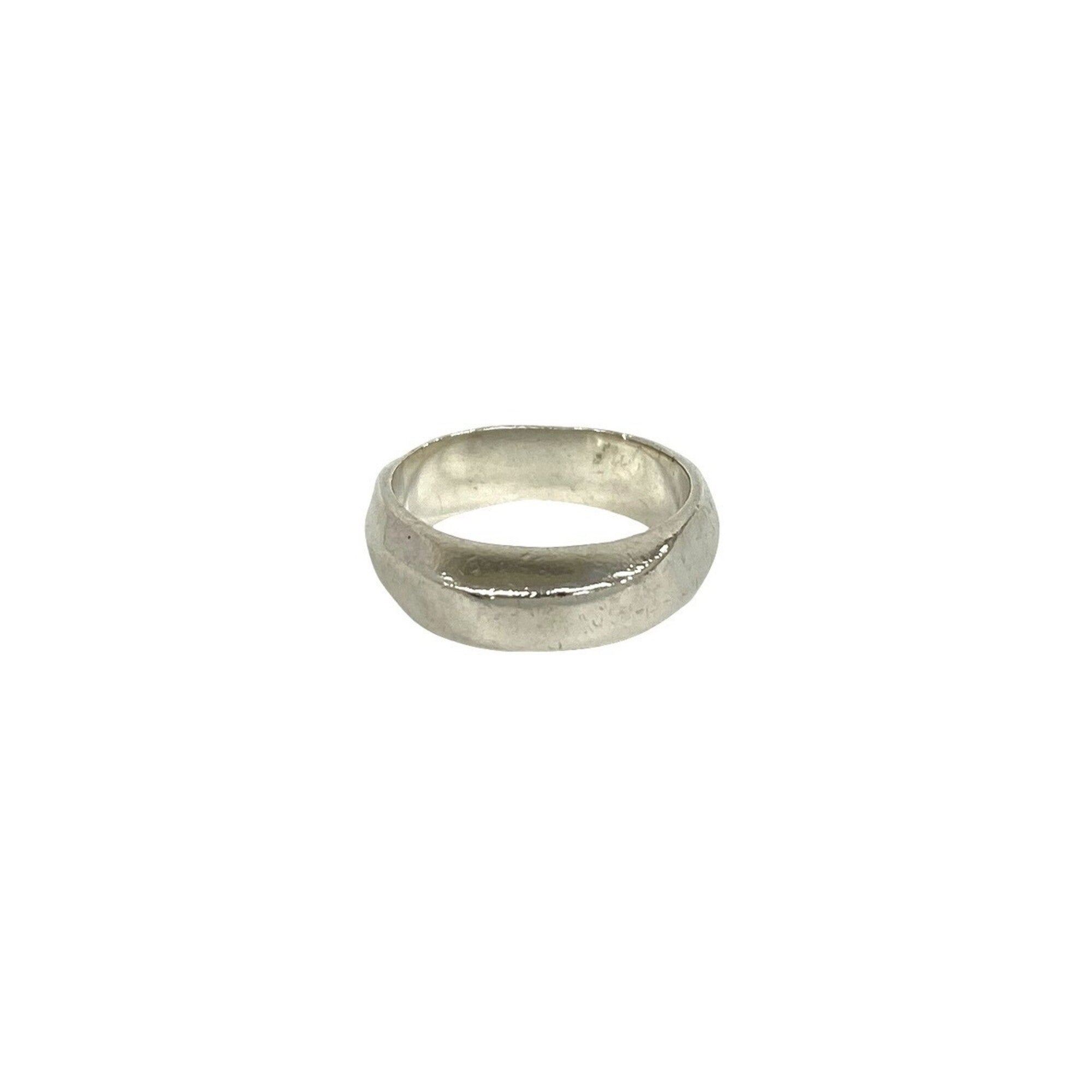 Tiffany Silver Silver 925 Band Ring (Pre-Owned)