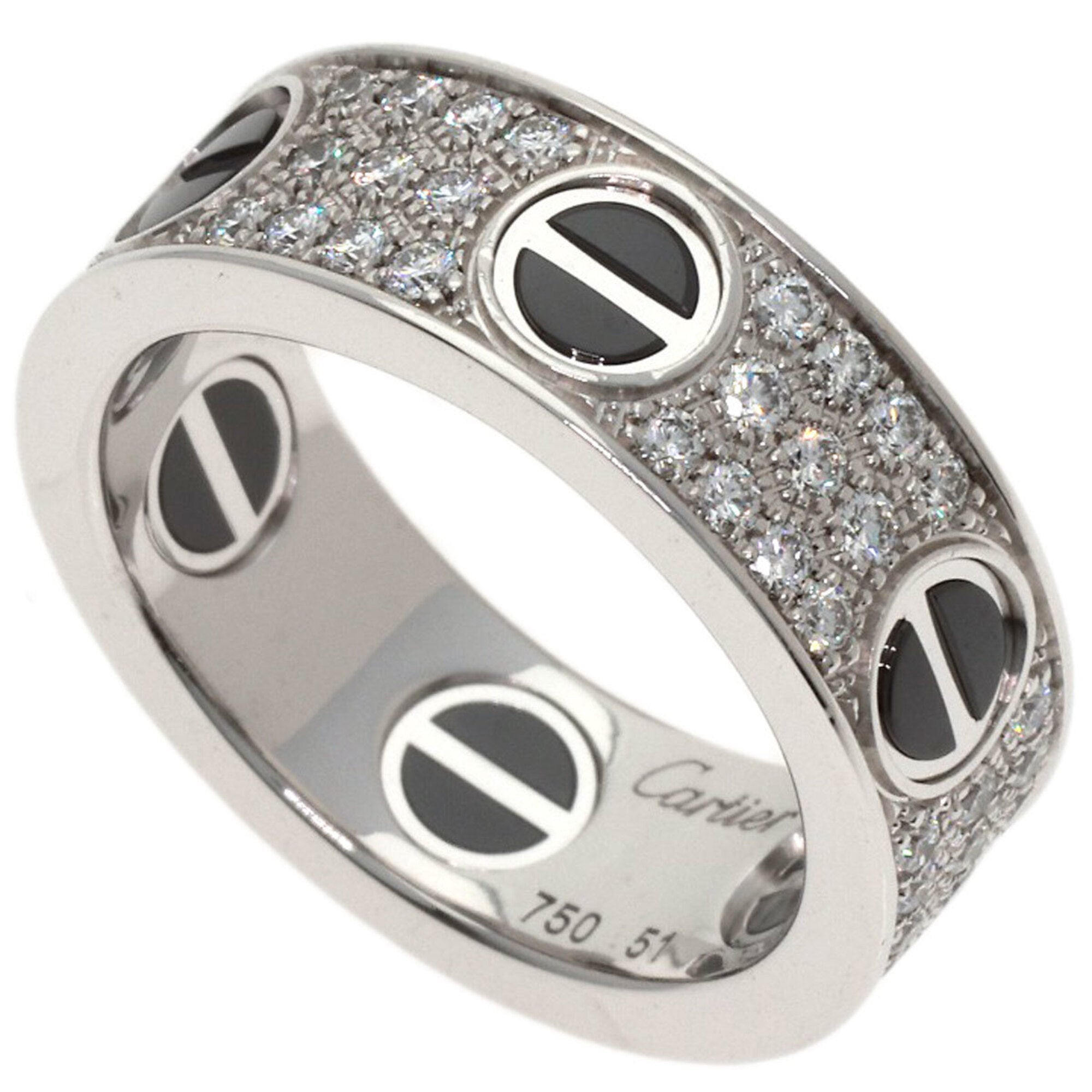 Cartier White Gold (18K) Band Ring (Pre-Owned)