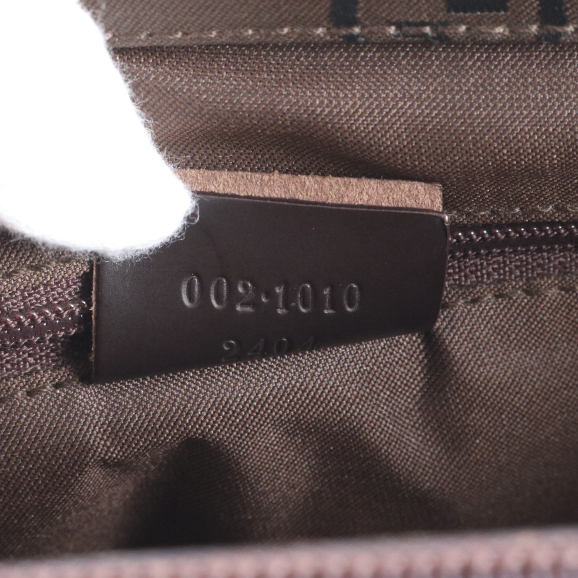 Gucci Bamboo Black Brown Bamboo Handbag Shoulder Bag Tote Bag (Pre-Owned)