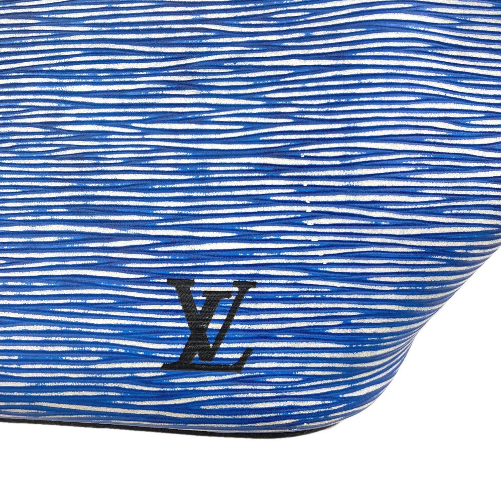 Louis Vuitton Epi Denim Blue Epi Denim Leather Tote Bag (Pre-Owned)