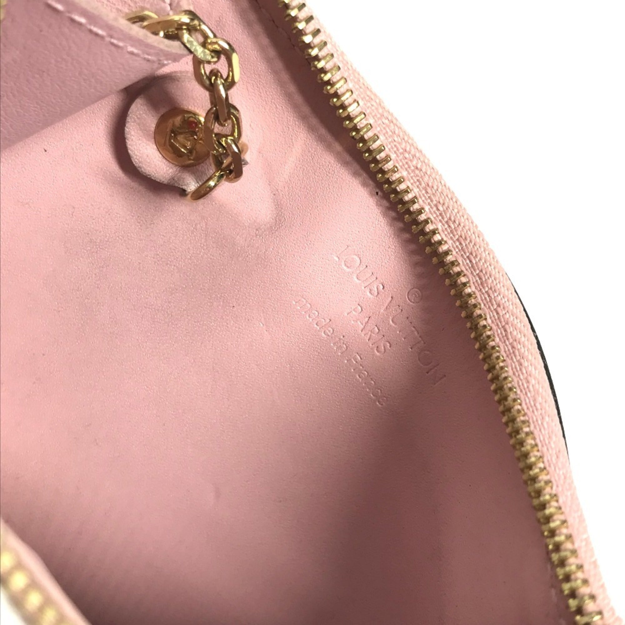 Louis Vuitton Pink Patent Leather Coin Purse/Coin Case (Pre-Owned)