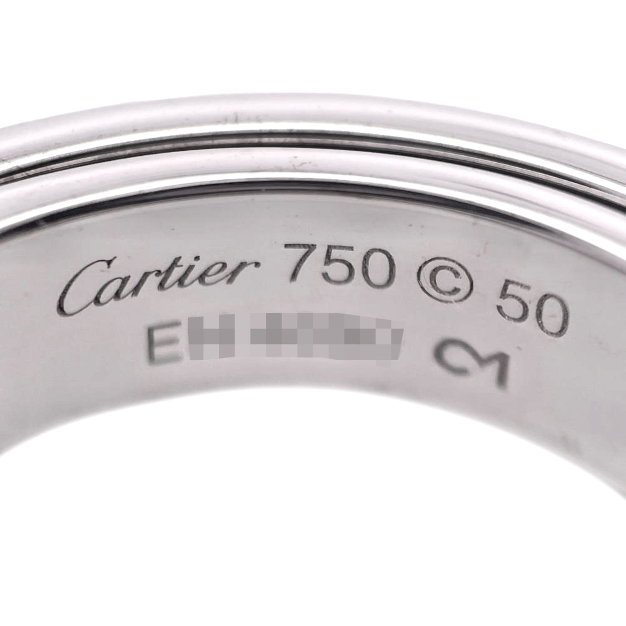 Cartier Love White Gold (18K) Band Ring (Pre-Owned)