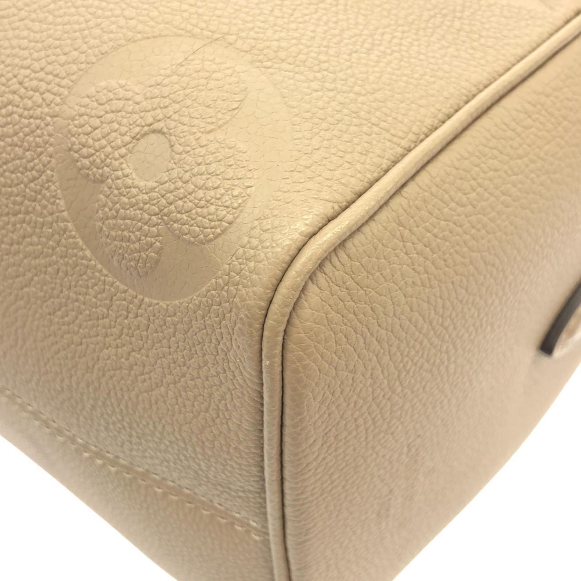 Louis Vuitton Monogram Empreinte Tourterelle Leather Boston Bag (Pre-Owned)