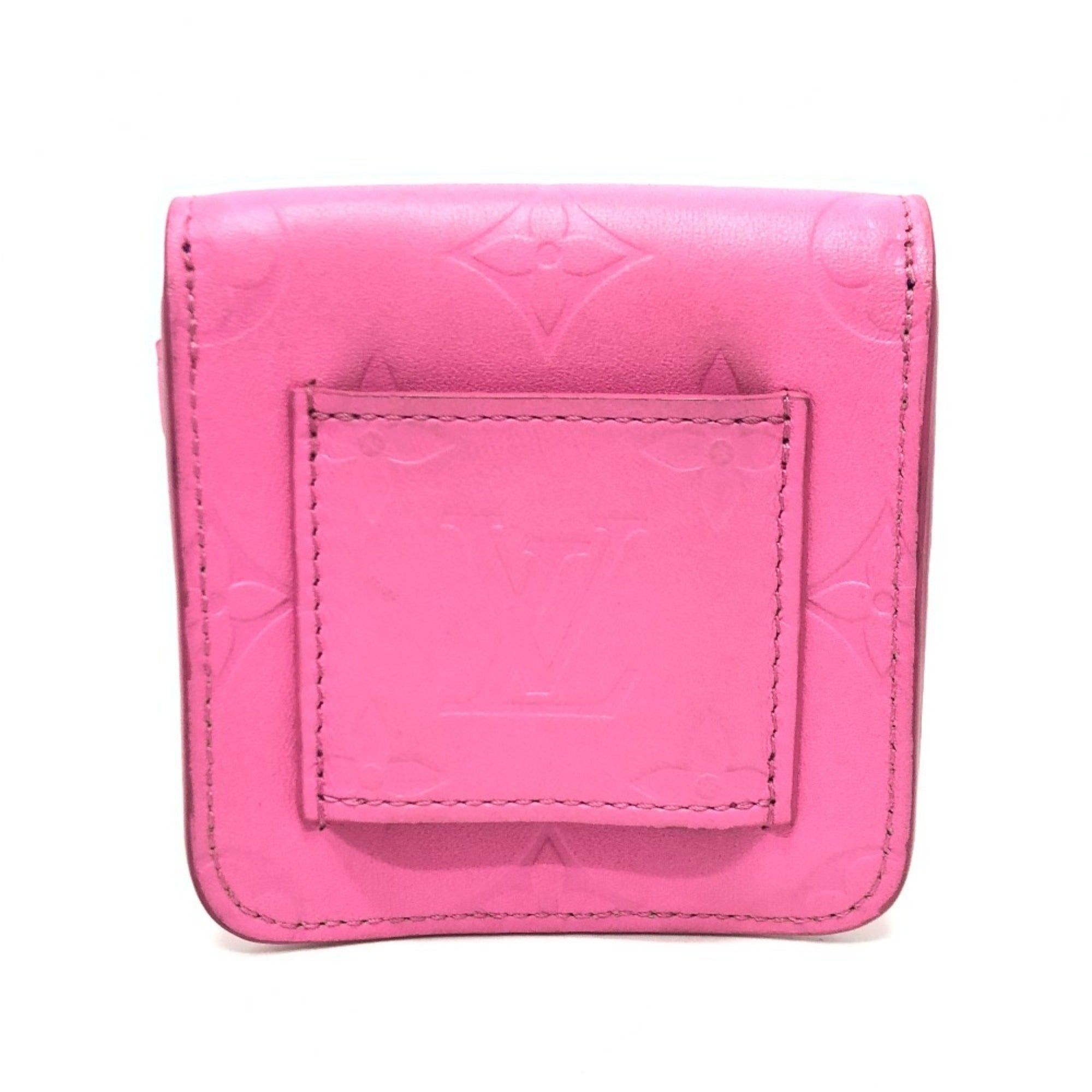 Louis Vuitton Pink Rose Leather Shoulder Bag (Pre-Owned)