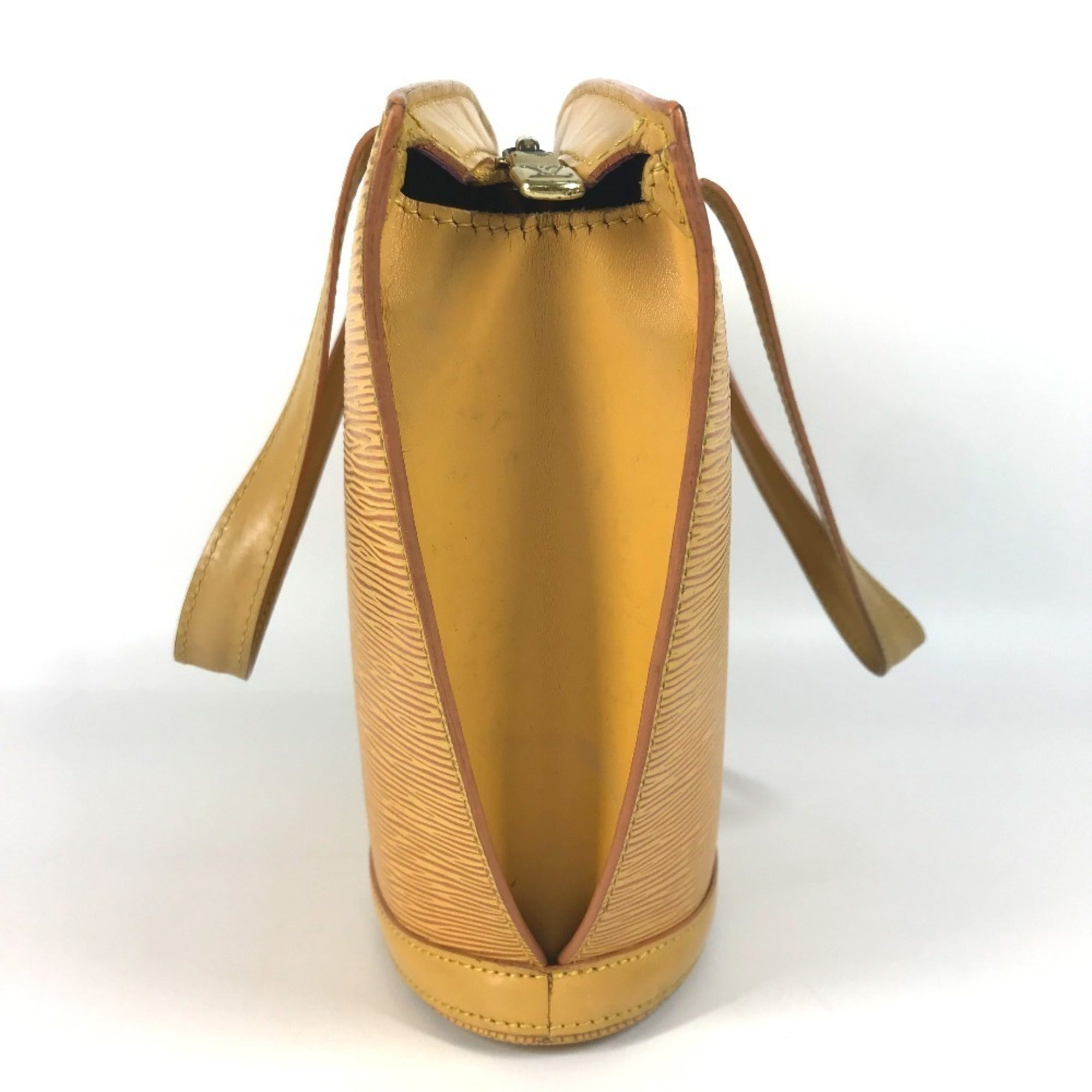 Louis Vuitton Yellow Epi Leather Handbag Tote Bag (Pre-Owned)