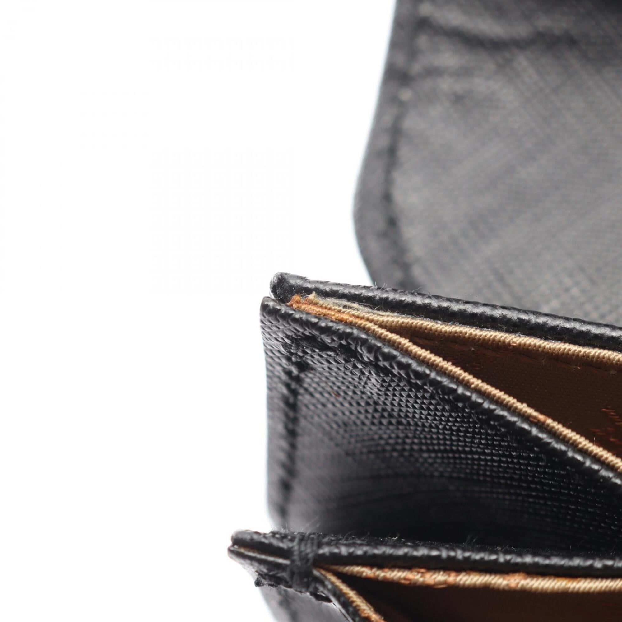 Salvatore Ferragamo Black Leather Handbag (Pre-Owned)