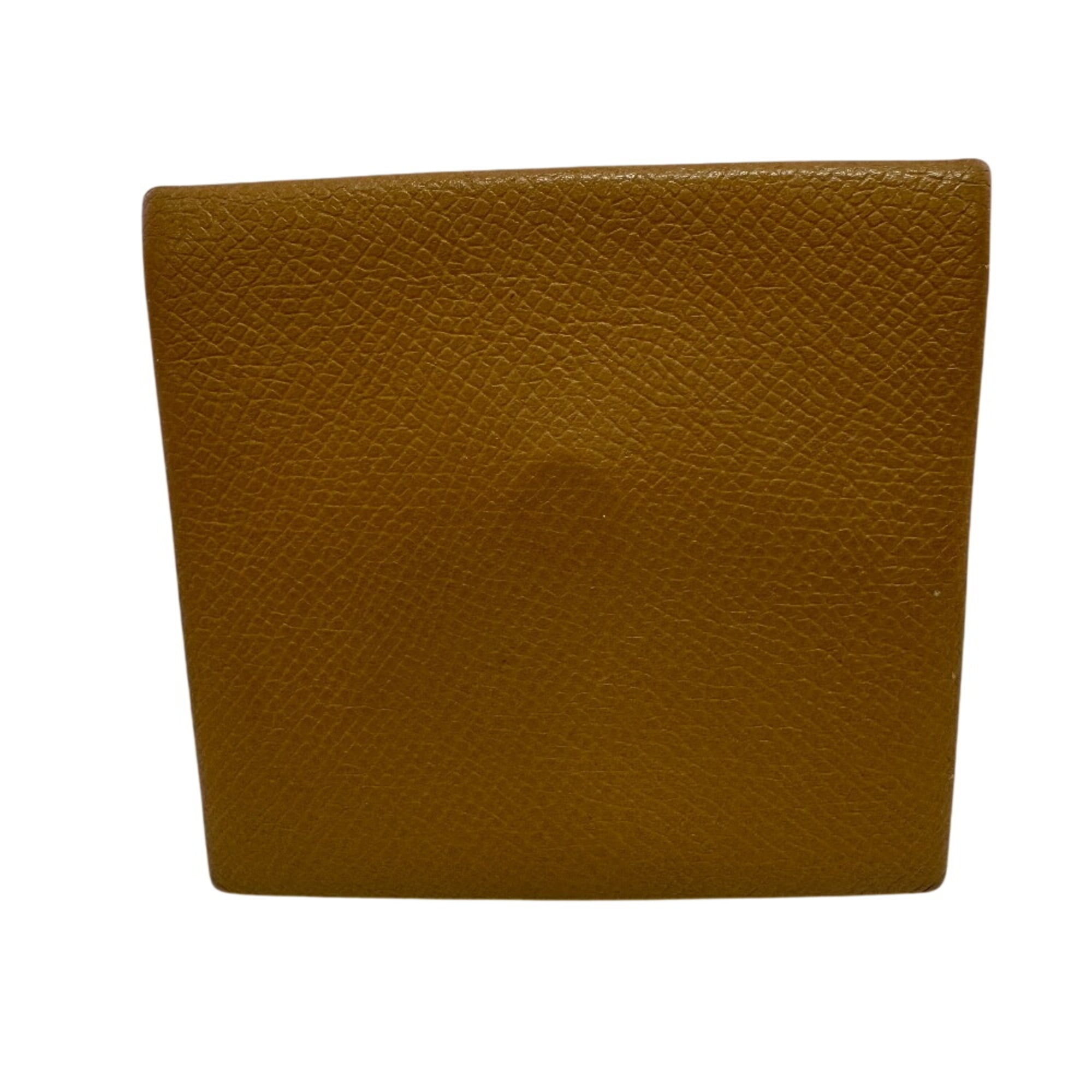 Hermes Brown Chevre Leather Coin Purse/Coin Case (Pre-Owned)