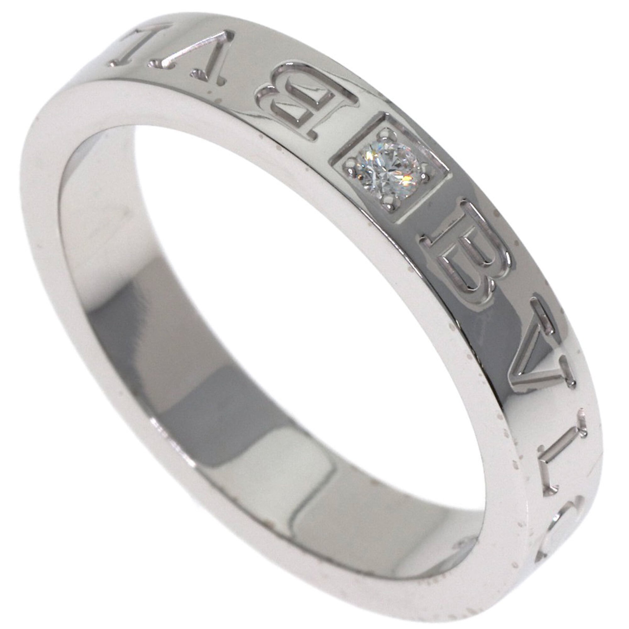 Bvlgari White Gold (18K) Band Ring (Pre-Owned)