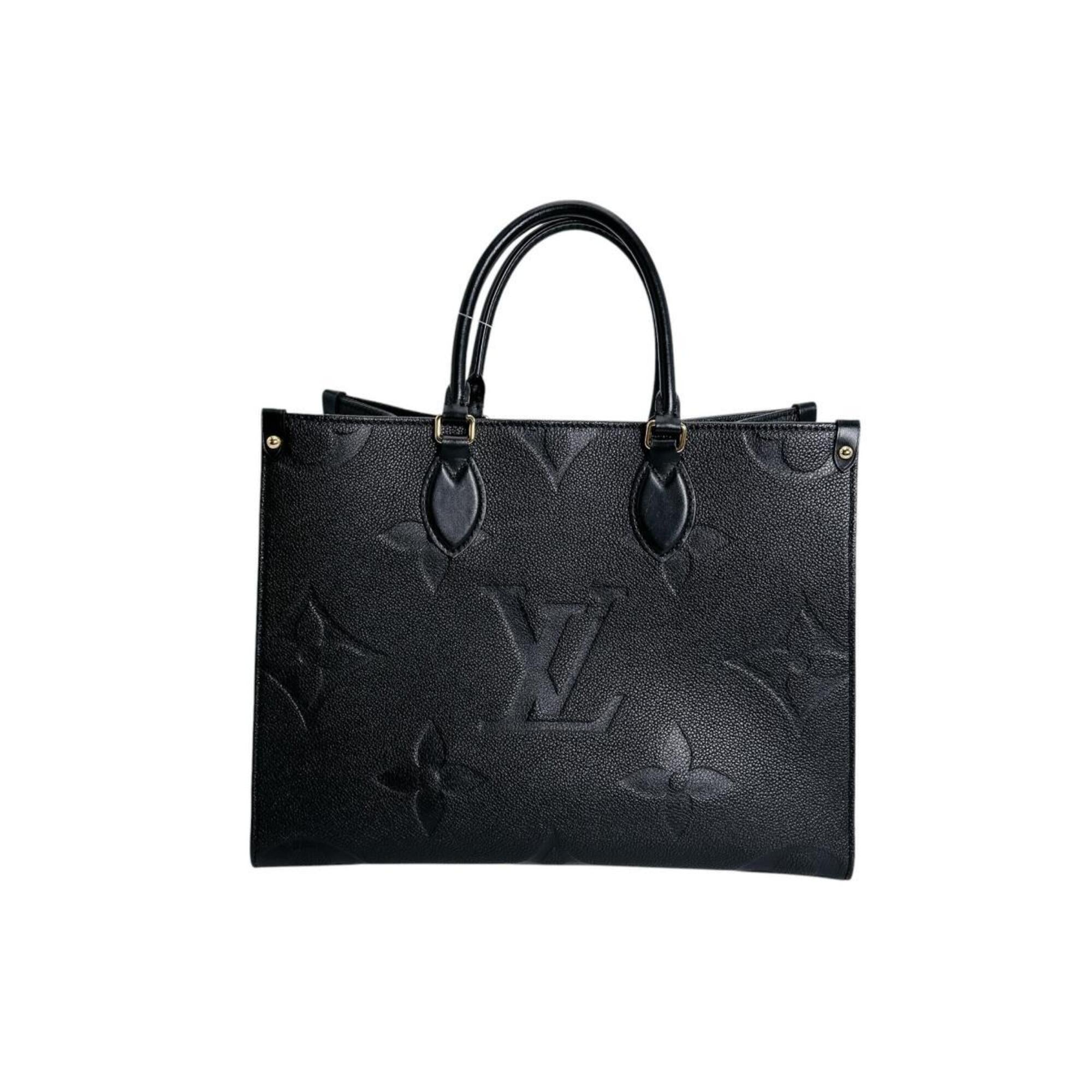 Louis Vuitton Black Noir Monogram Empreinte Handbag Tote Bag (Pre-Owned)