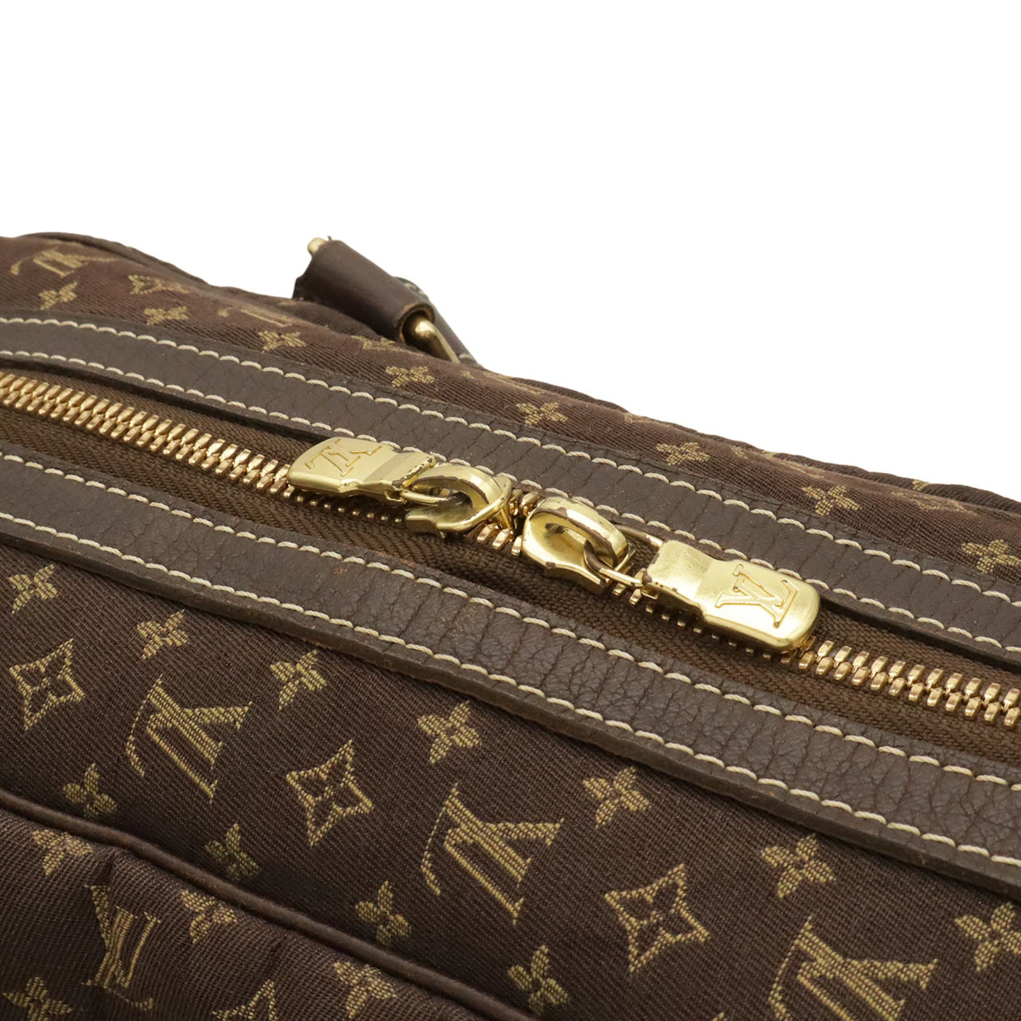 Louis Vuitton Ebene Canvas Leather Shoulder Bag Tote Bag (Pre-Owned)