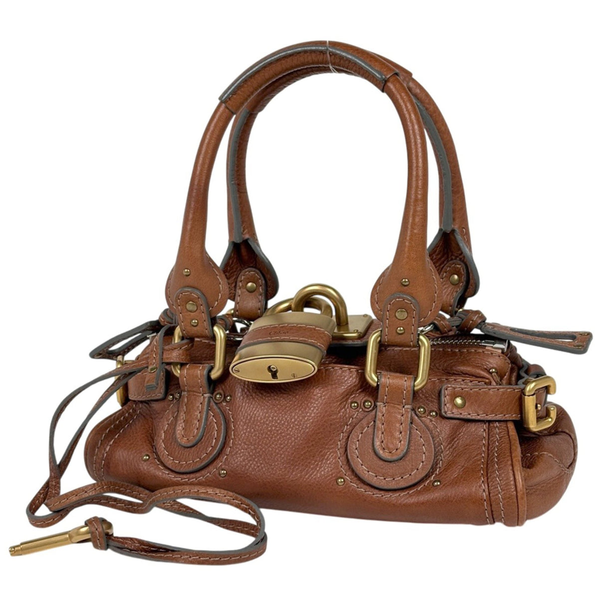 Chloé Paddington Brown Leather Handbag (Pre-Owned)