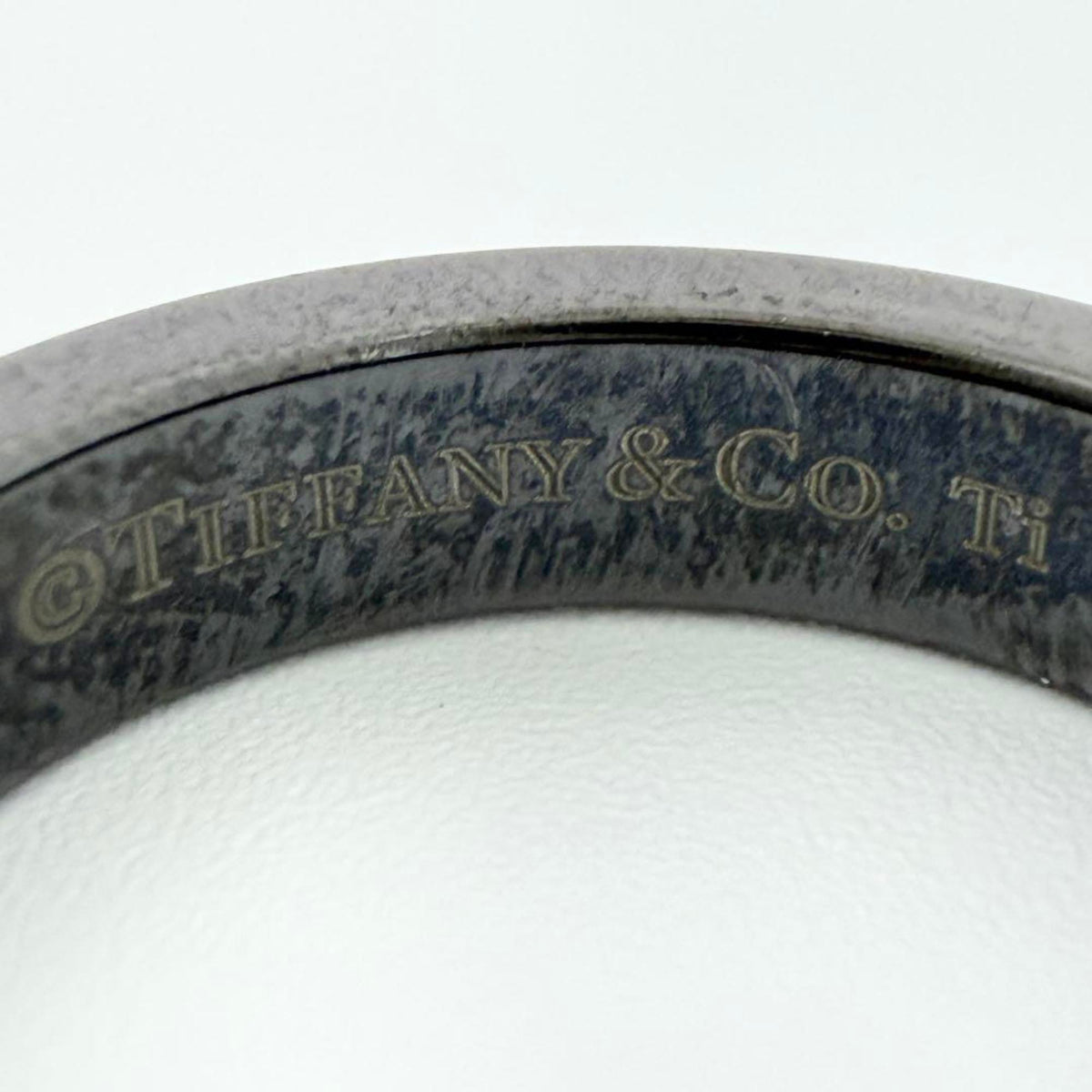 Tiffany Titanium Band Ring (Pre-Owned)