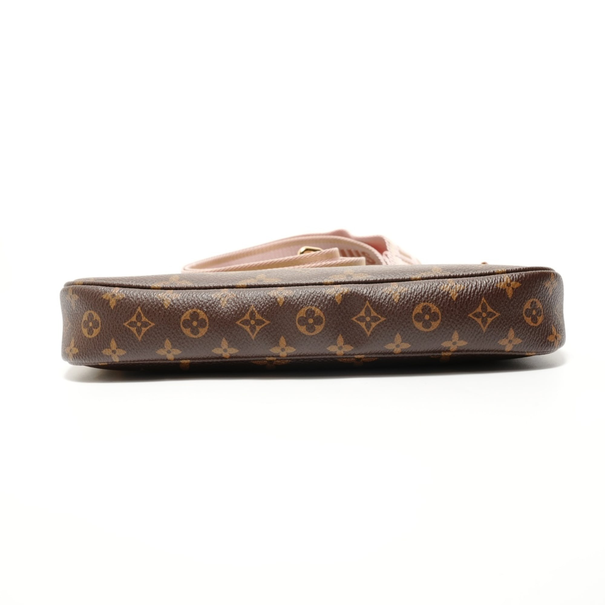 Louis Vuitton Monogram Brown Monogram Pochette Shoulder Bag (Pre-Owned)