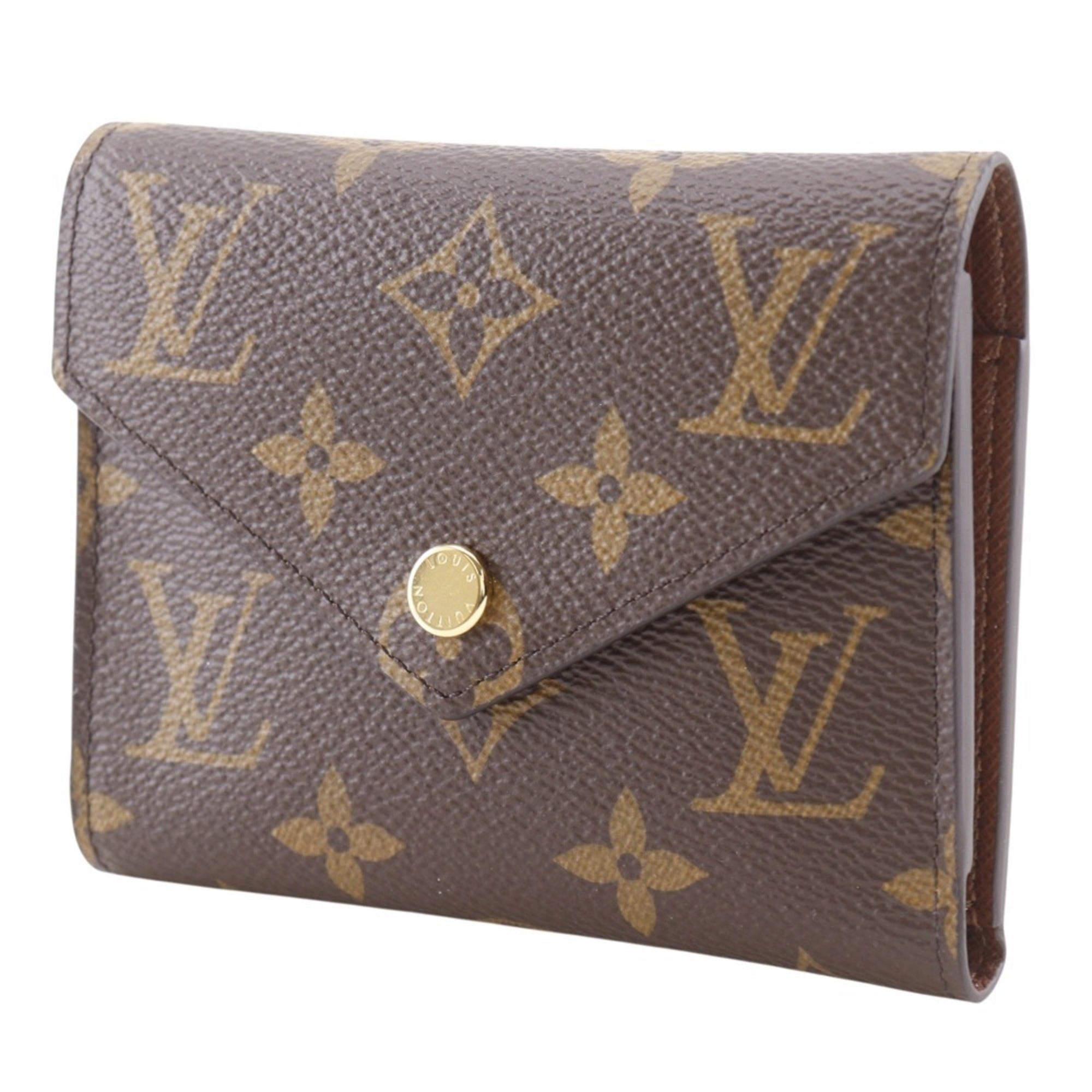 Louis Vuitton Monogram Brown Monogram Monogram Wallet (Tri-Fold) (Pre-Owned)