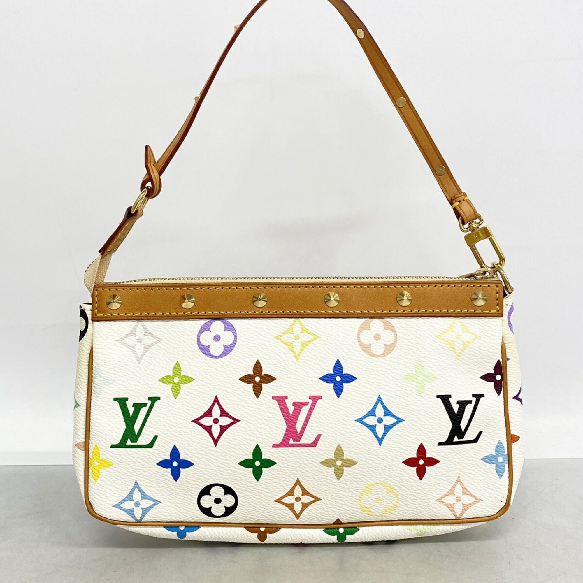 Louis Vuitton Blanc Pouch (Pre-Owned)