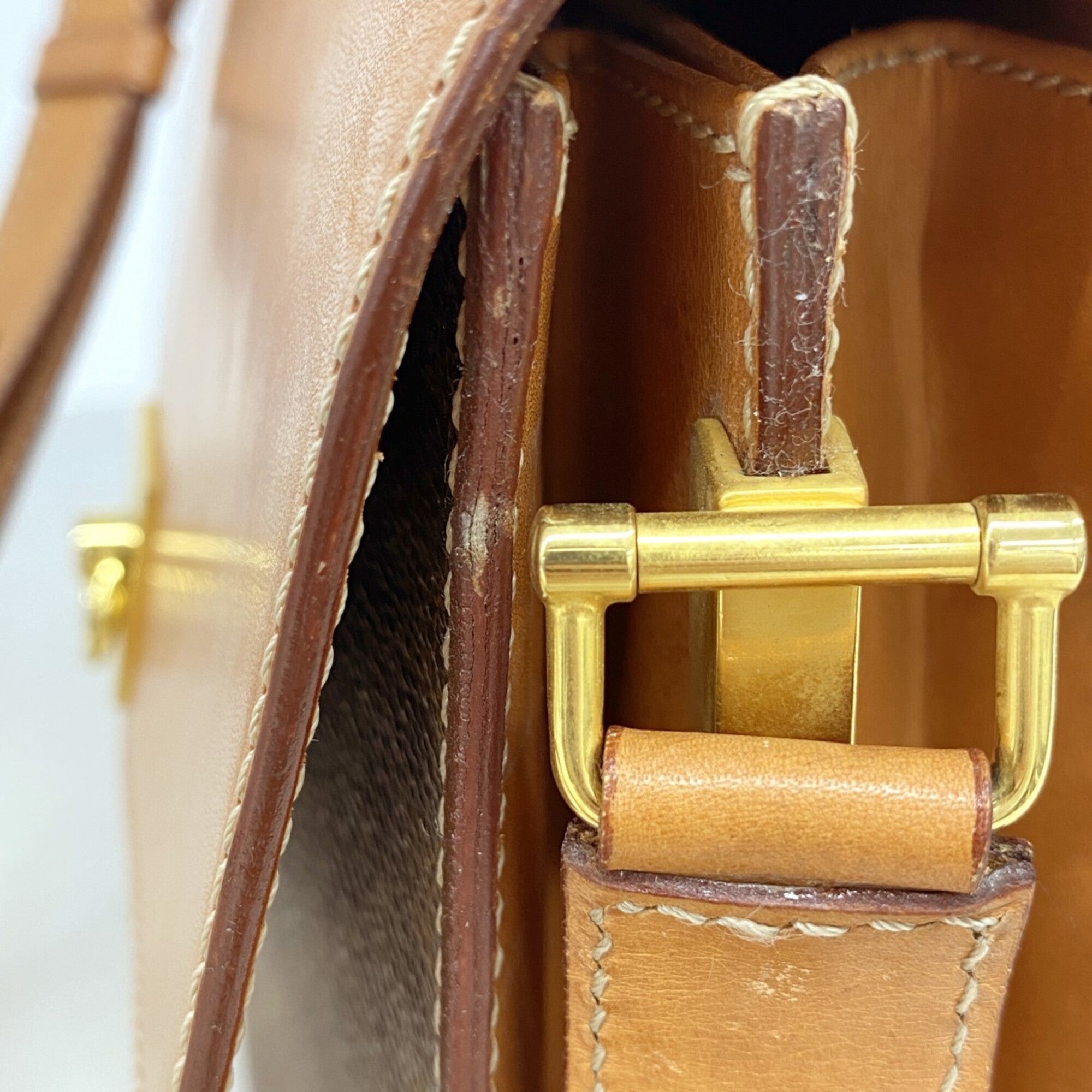 Celine Brown Pvc Shoulder Bag (Pre-Owned)