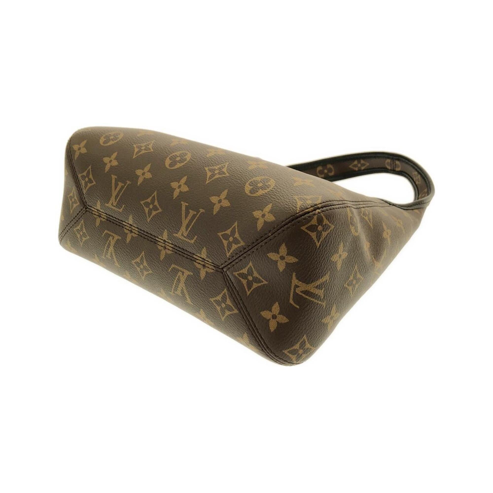 Louis Vuitton Black Marron Monogram Monogram Coated Canvas Shoulder Bag (Pre-Owned)