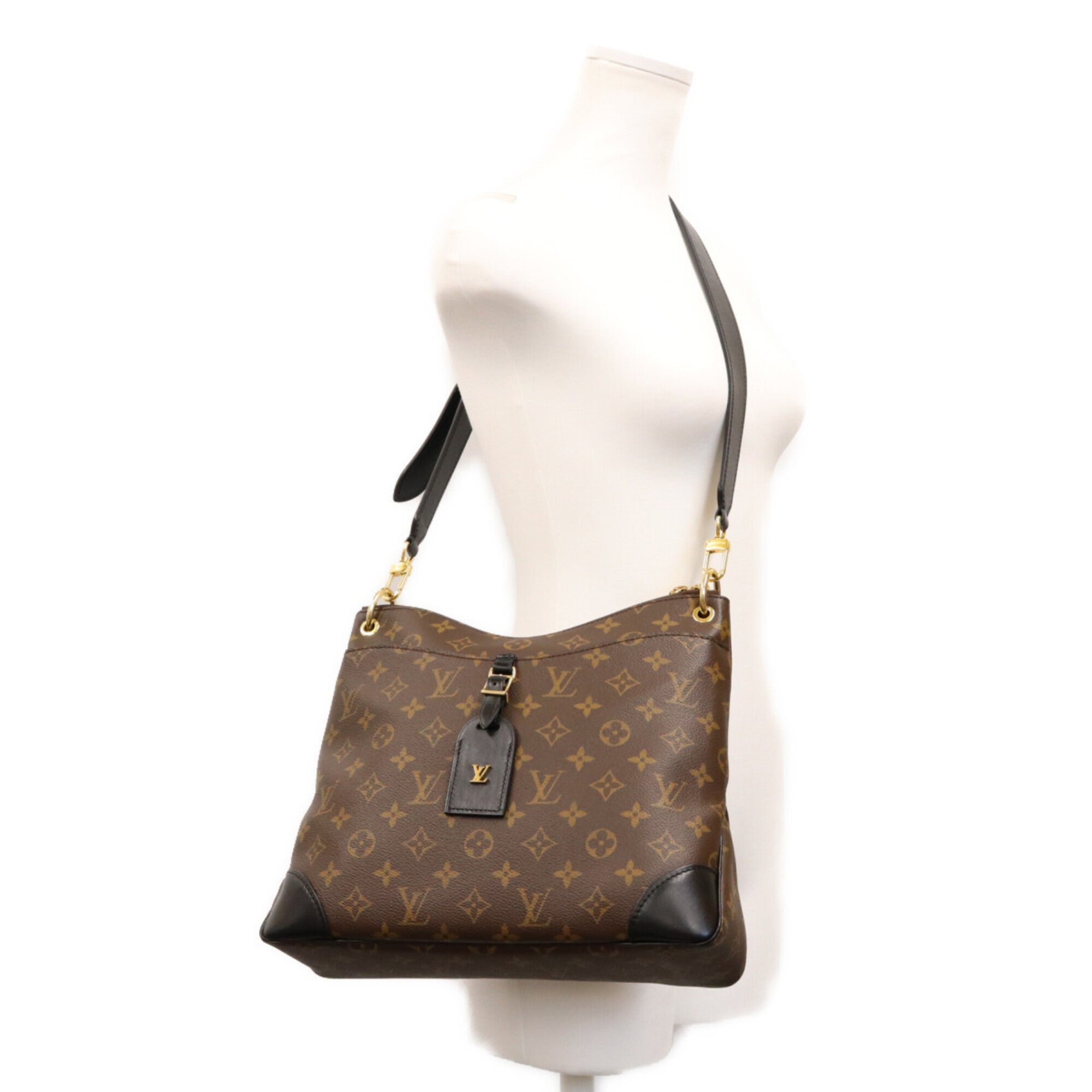 Louis Vuitton Brown Monogram Shoulder Bag (Pre-Owned)