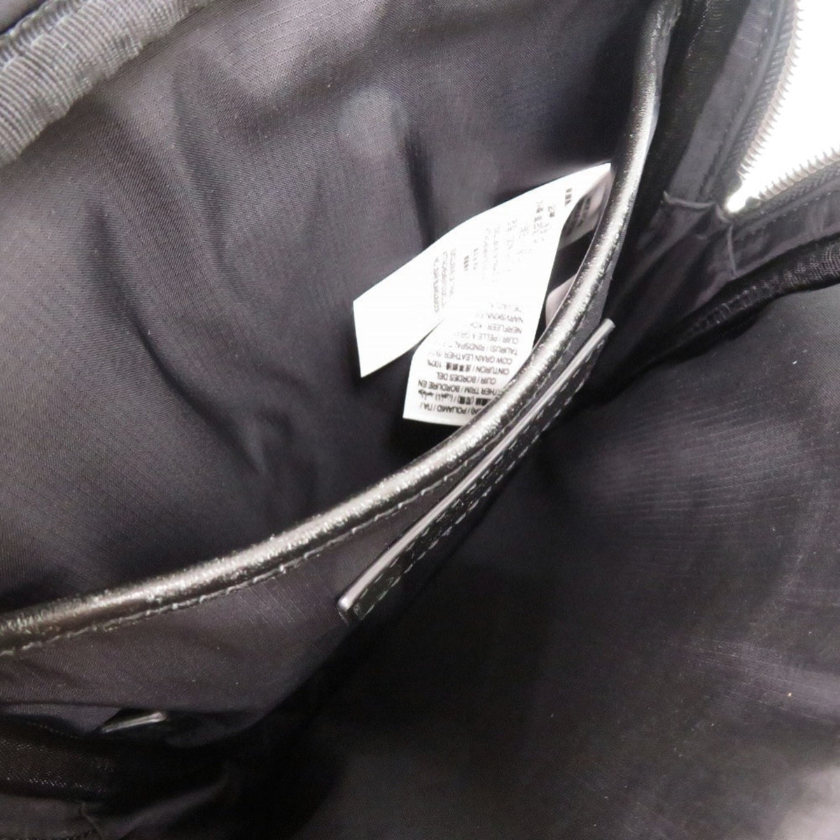 Burberry Black White Nylon Sling Bag (Pre-Owned)