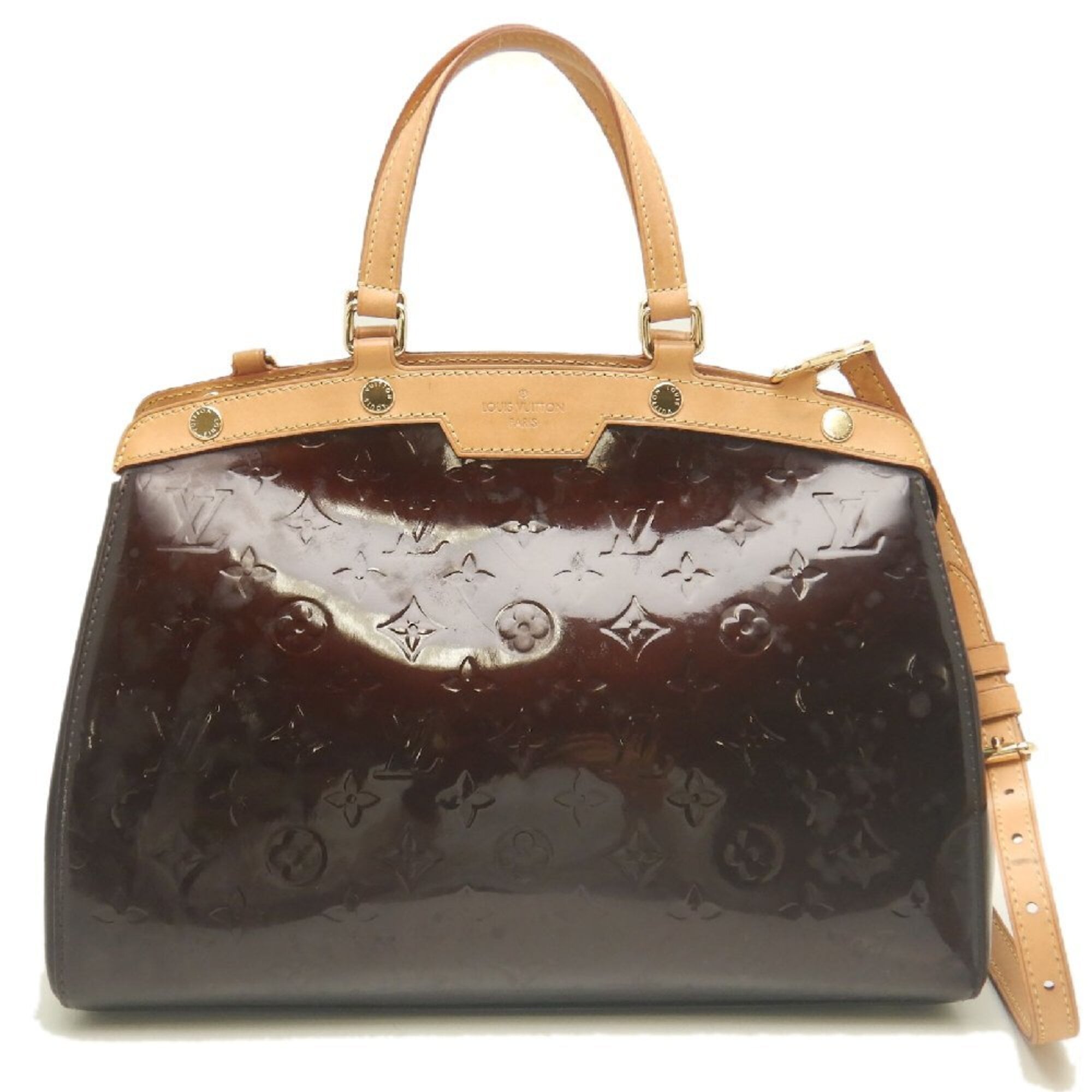 Louis Vuitton Monogram Vernis Amarante Monogram Vernis Handbag (Pre-Owned)