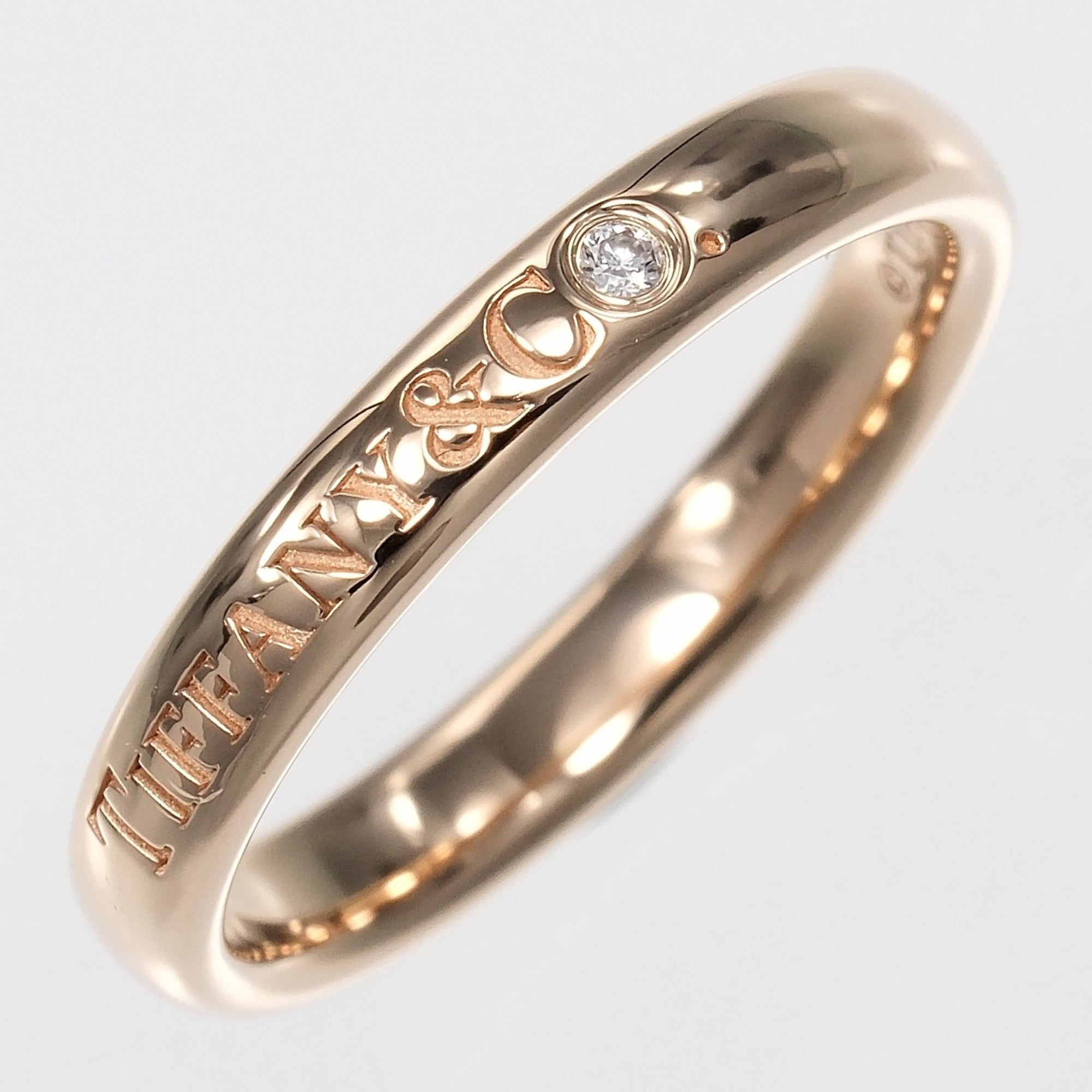 Tiffany Pink Gold Pink Gold (18K) Band Ring (Pre-Owned)