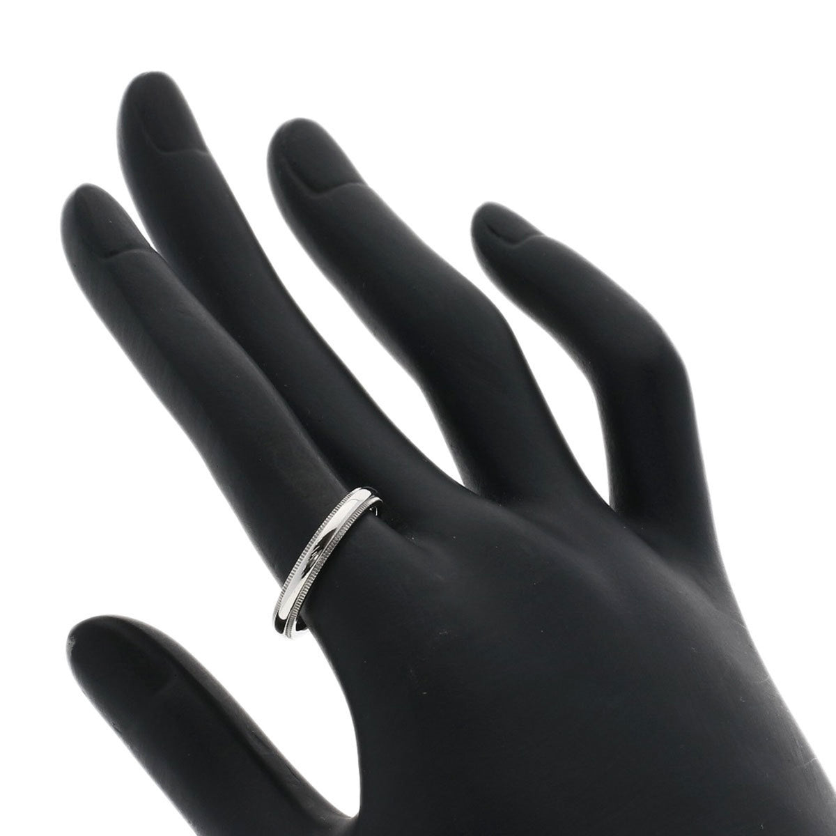 Tiffany Platinum 950 Band Ring (Pre-Owned)