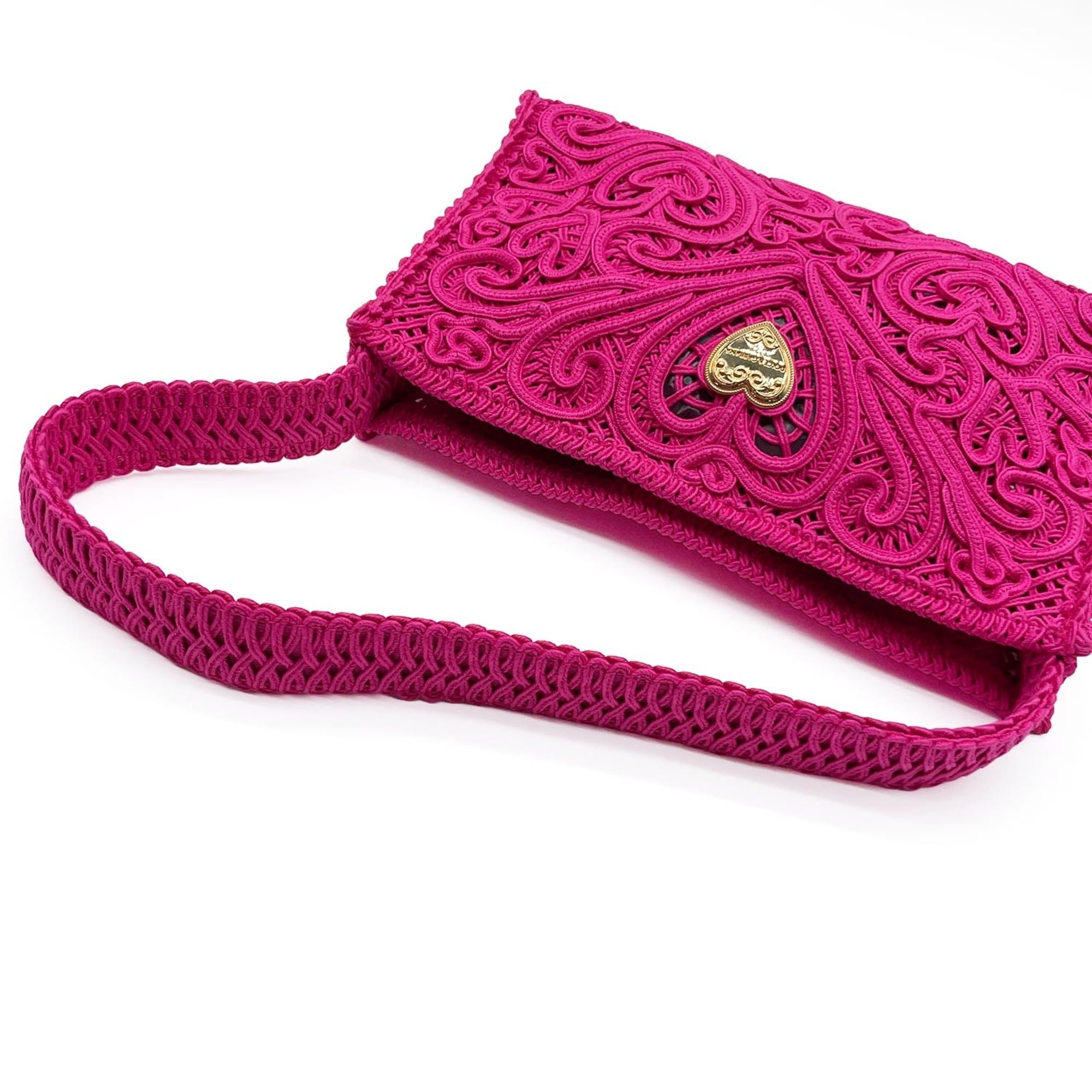 Dolce & Gabbana Pink Cotton Shoulder Bag (Pre-Owned)