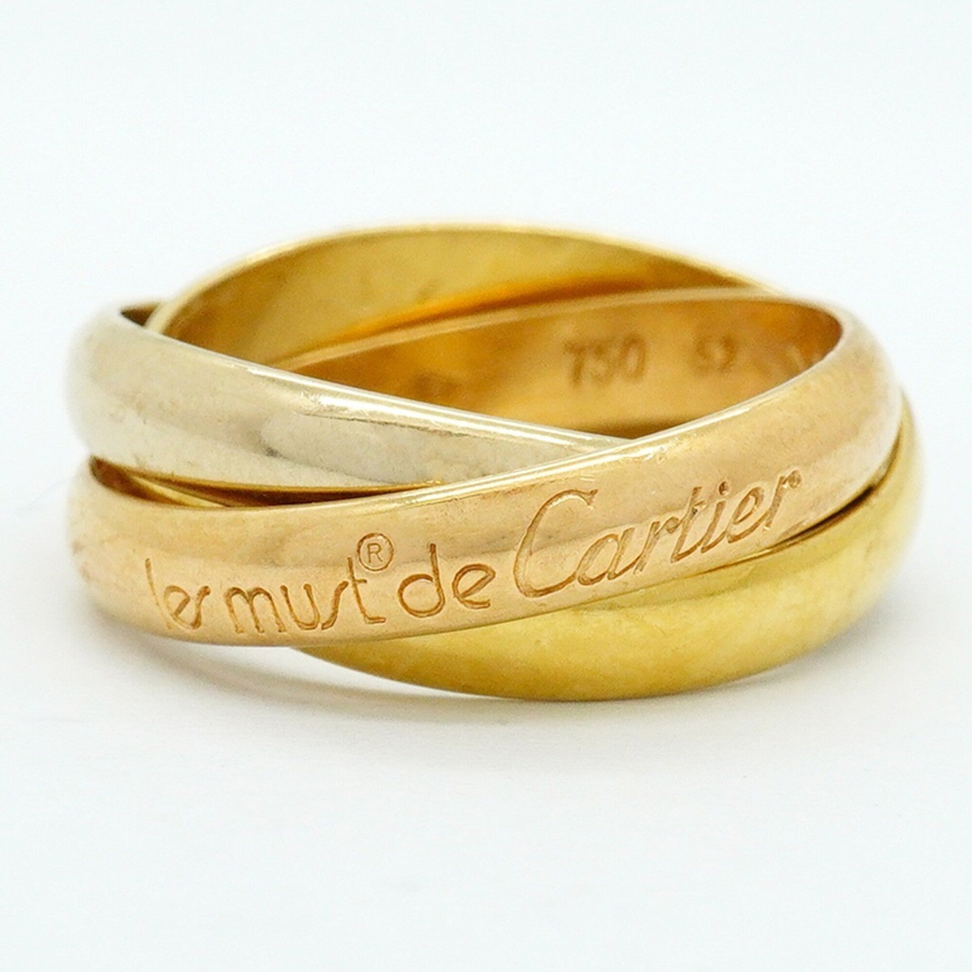 Cartier Yellow Gold (18K) Pink Gold (18K) White Gold (18K) Band Ring (Pre-Owned)