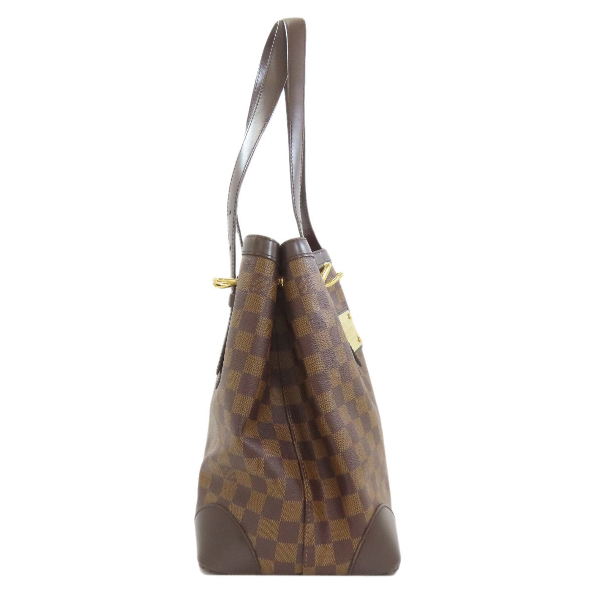 Louis Vuitton Damier Damier Canvas Ebene Damier Canvas Tote Bag (Pre-Owned)