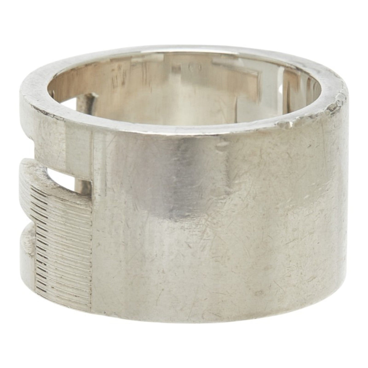 Gucci Silver Silver 925 Band Ring (Pre-Owned)