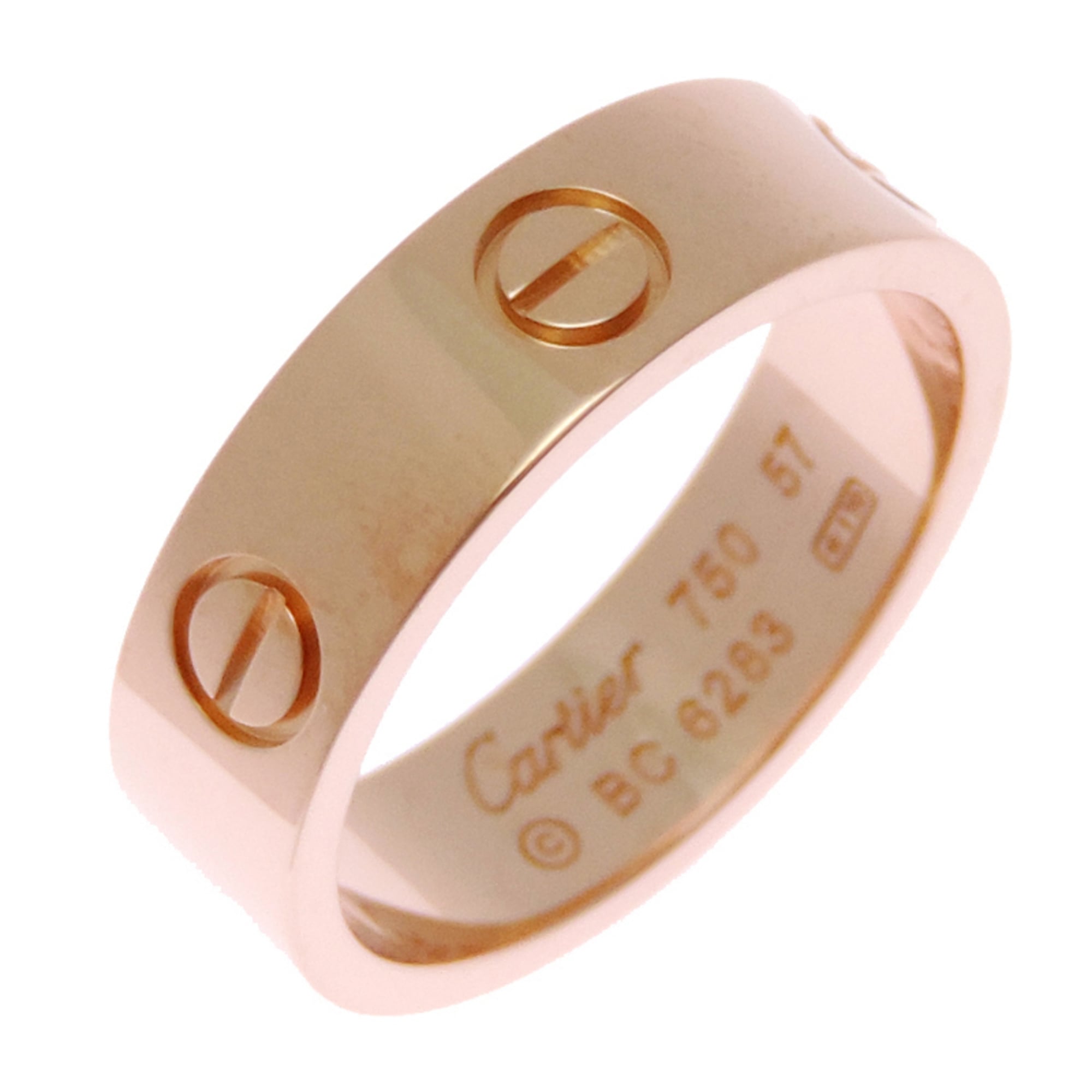 Cartier Pink Gold (18K) Band Ring (Pre-Owned)