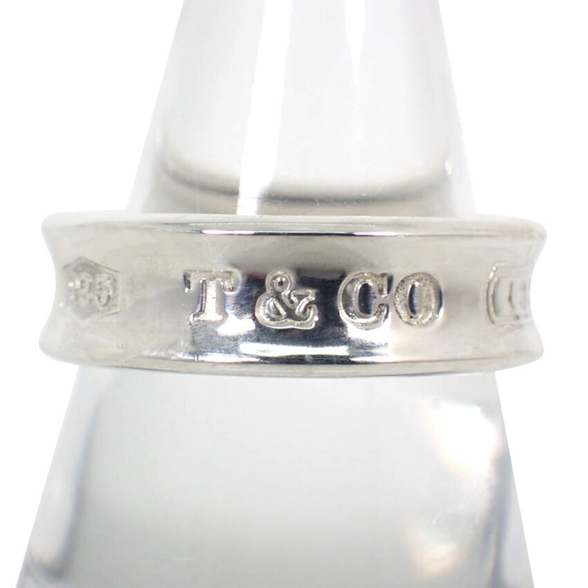 Tiffany Sterling Silver 925 Band Ring (Pre-Owned)
